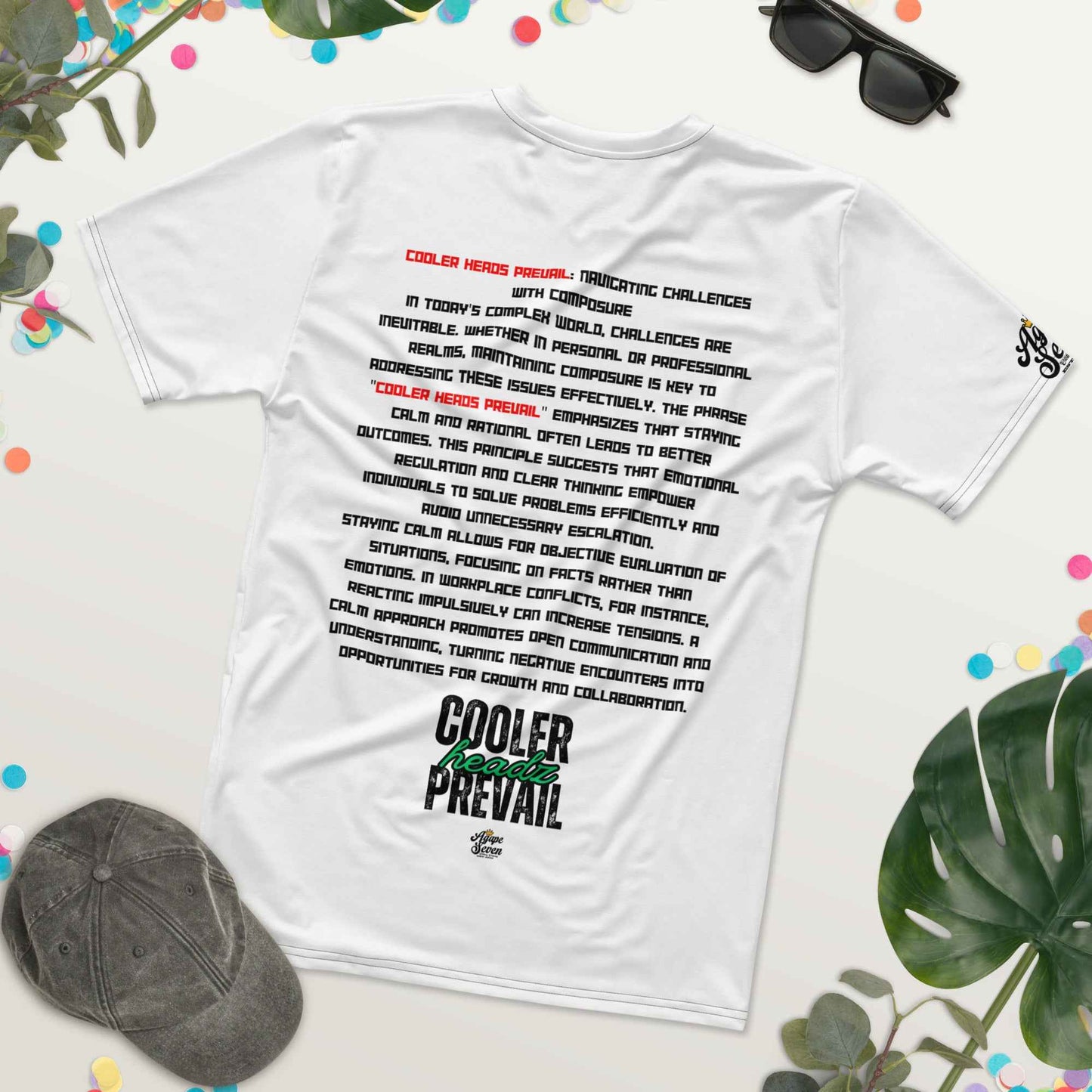 Cooler Headz Prevail by Agape Seven Clothing Company