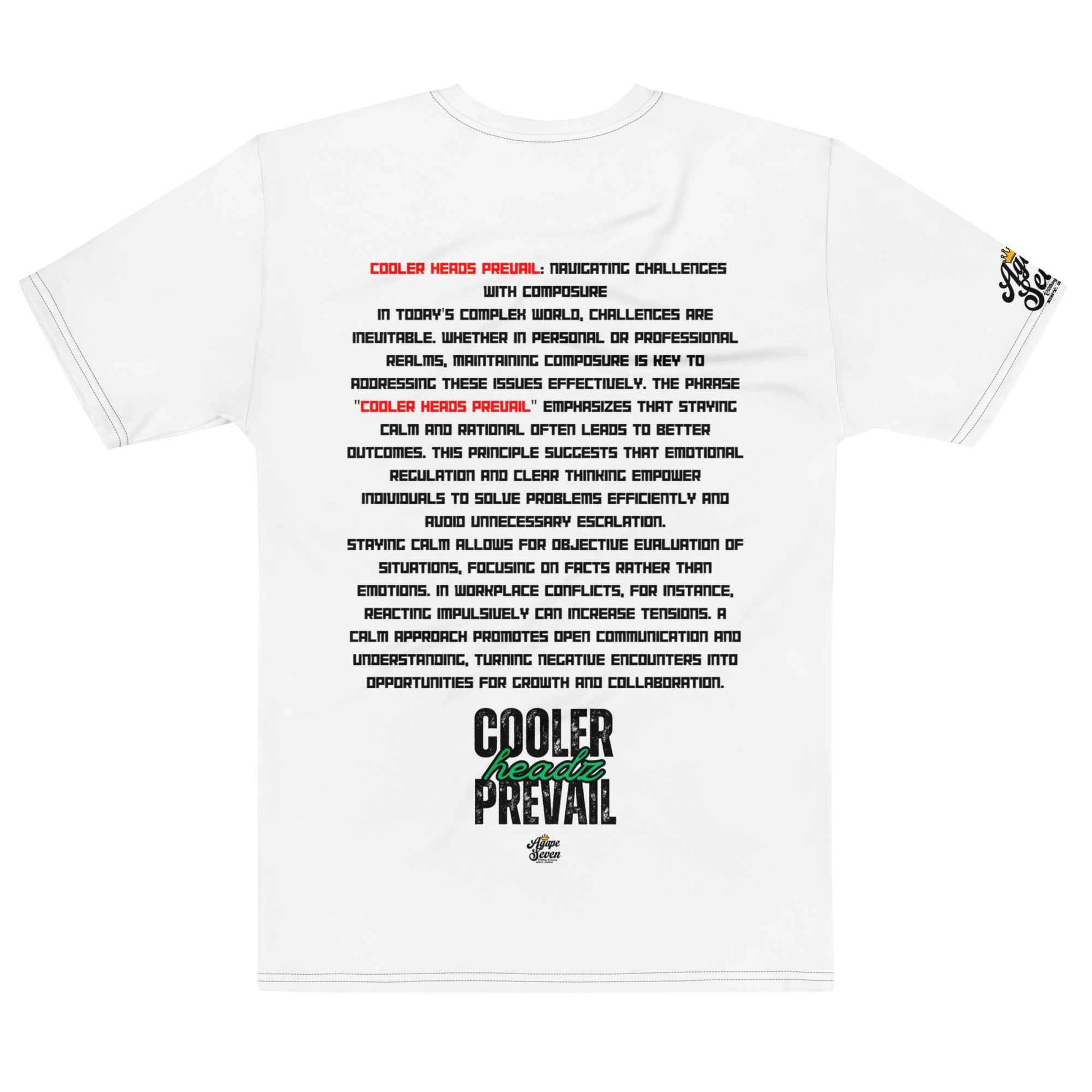 Cooler Headz Prevail by Agape Seven Clothing Company