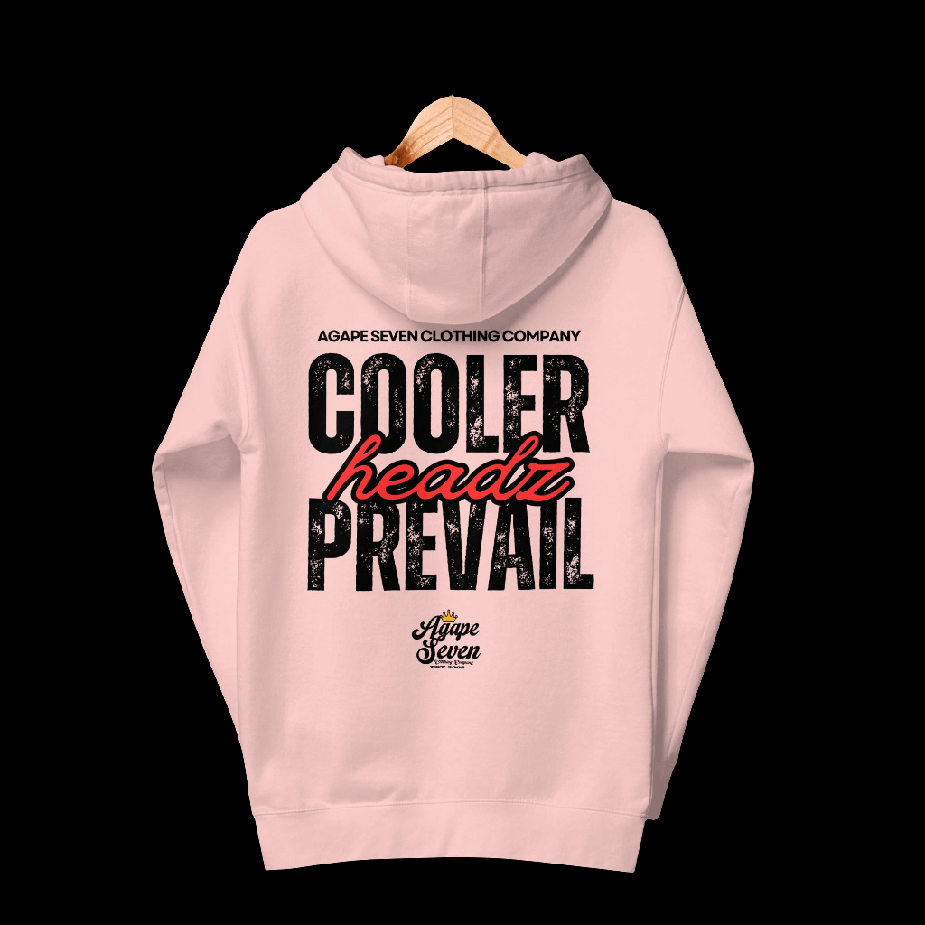 Cooler Headz Prevail by Agape Seven Clothing Company Unisex Hoodie