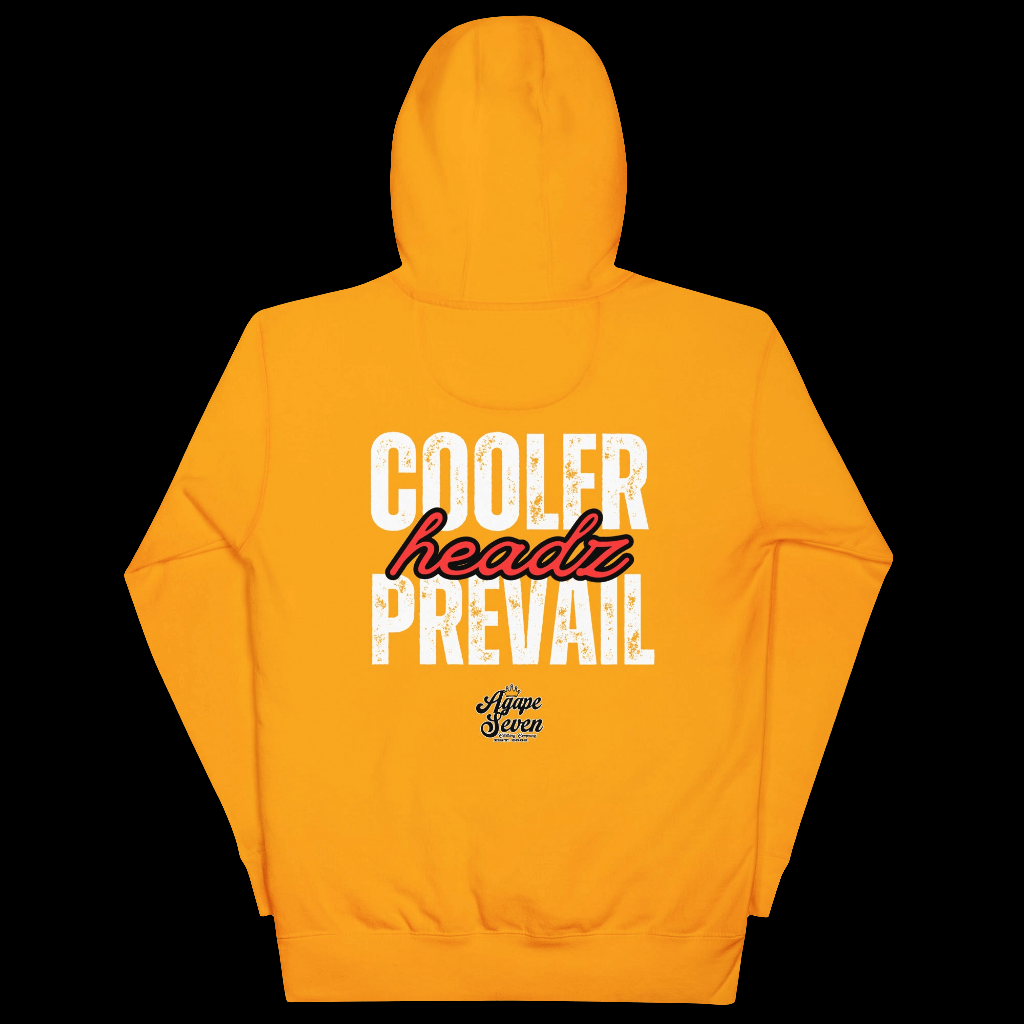 Cooler Headz Prevail by Agape Seven Clothing Company Unisex Hoodie