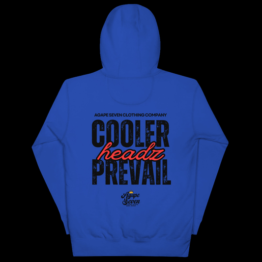 Cooler Headz Prevail by Agape Seven Clothing Company Unisex Hoodie