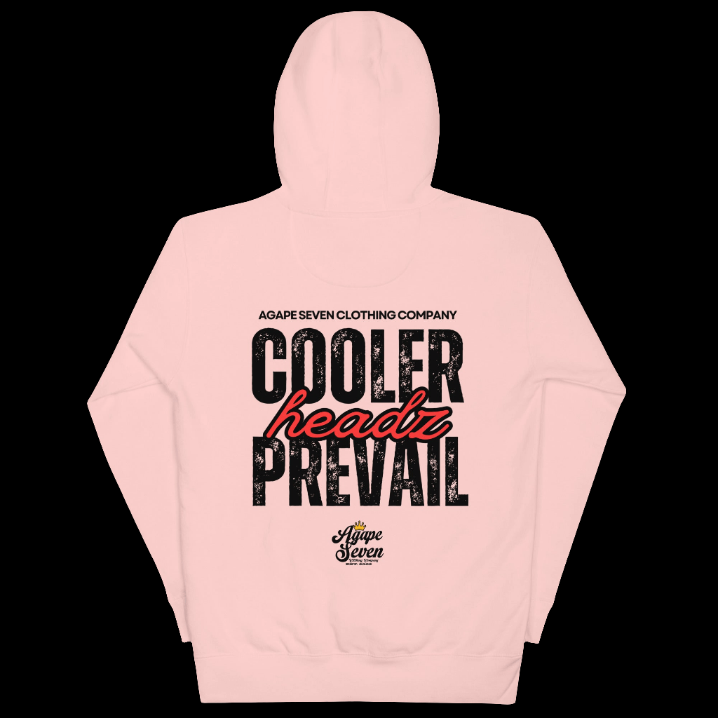 Cooler Headz Prevail by Agape Seven Clothing Company Unisex Hoodie