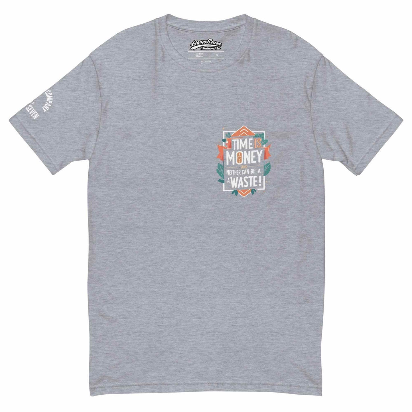 Time is Money Graphic T Shirt by Agape Seven Clothing