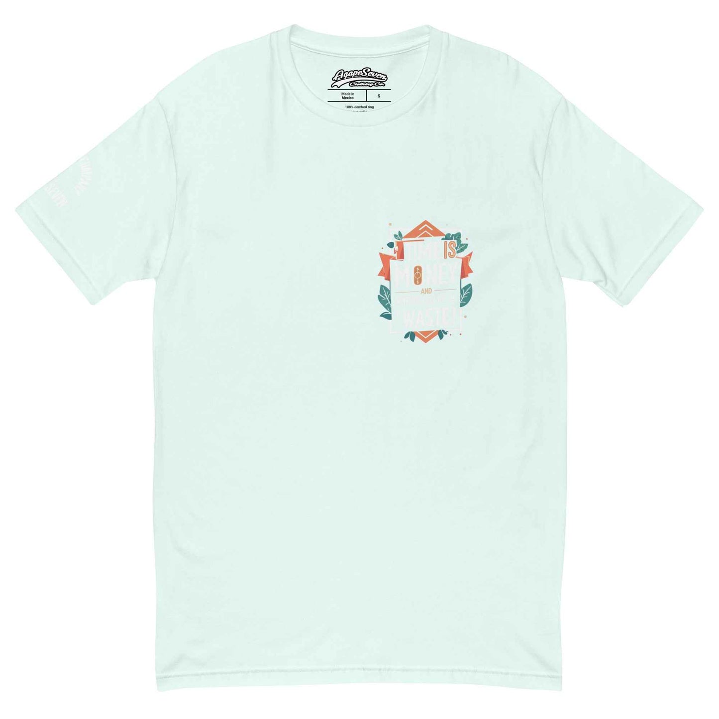 Time is Money Graphic T Shirt by Agape Seven Clothing