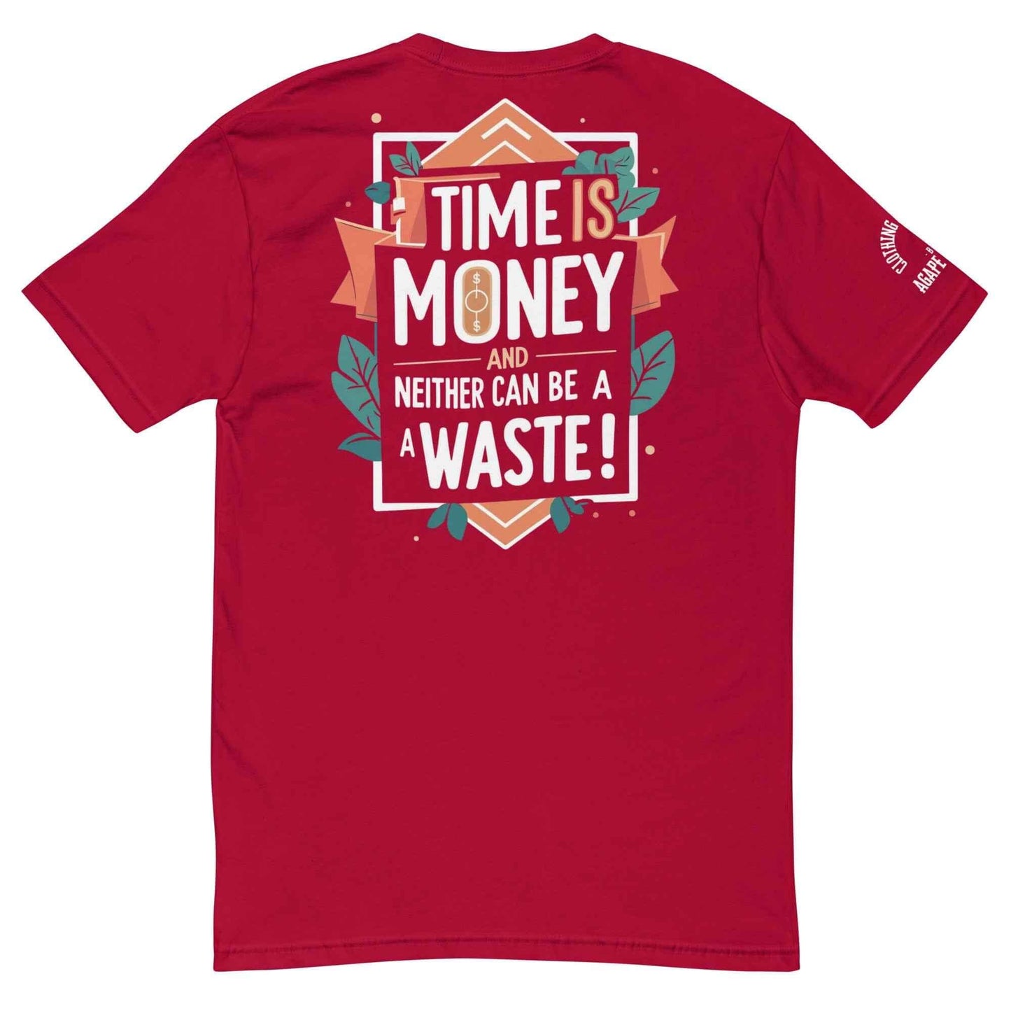 Time is Money Graphic T Shirt by Agape Seven Clothing