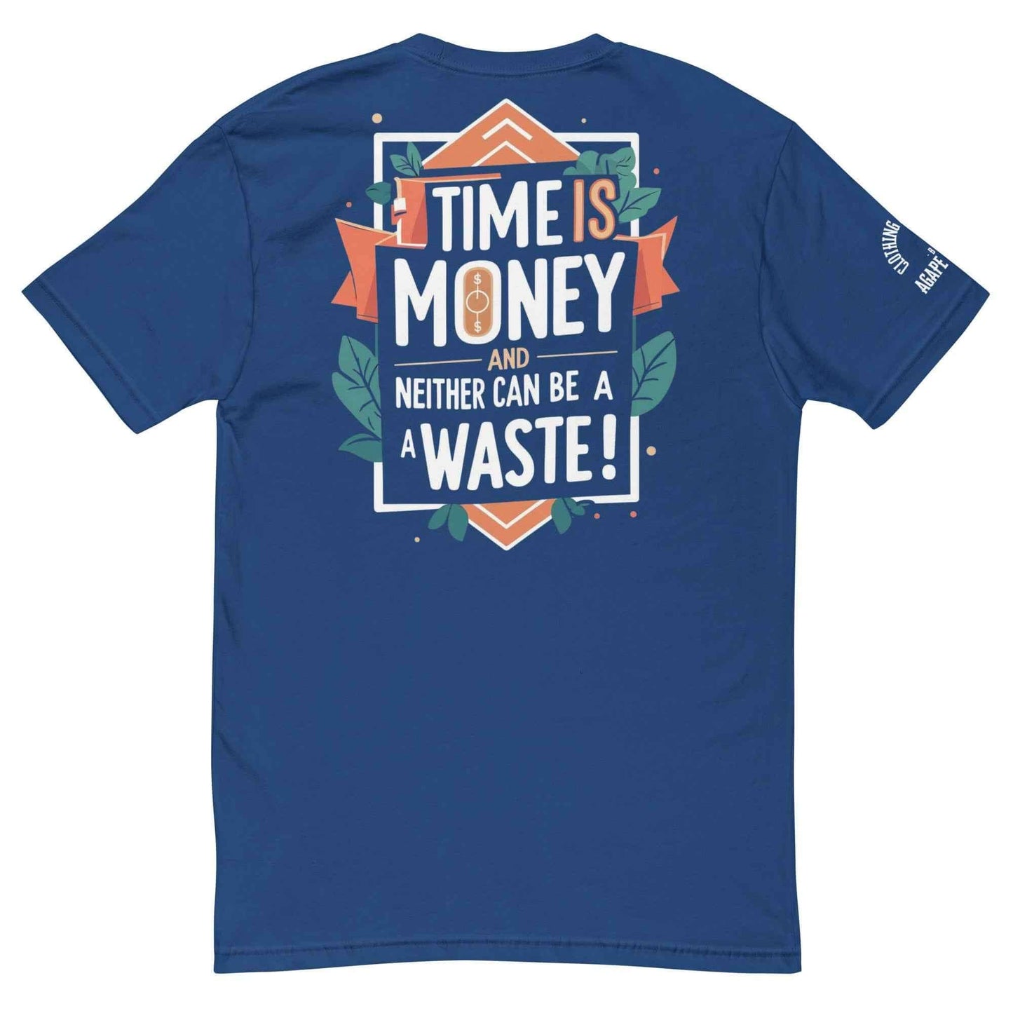Time is Money Graphic T Shirt by Agape Seven Clothing