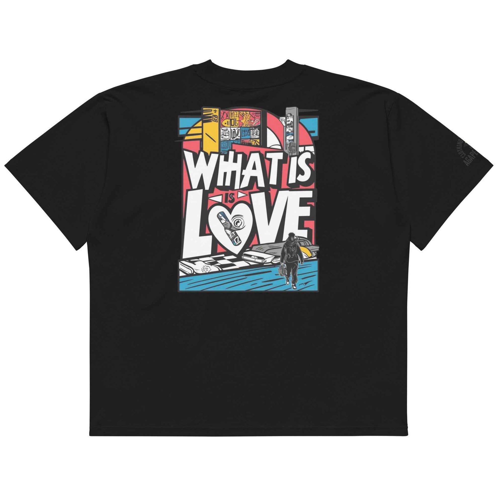 What is Love by Agape Seven Clothing Company Big T Shirt