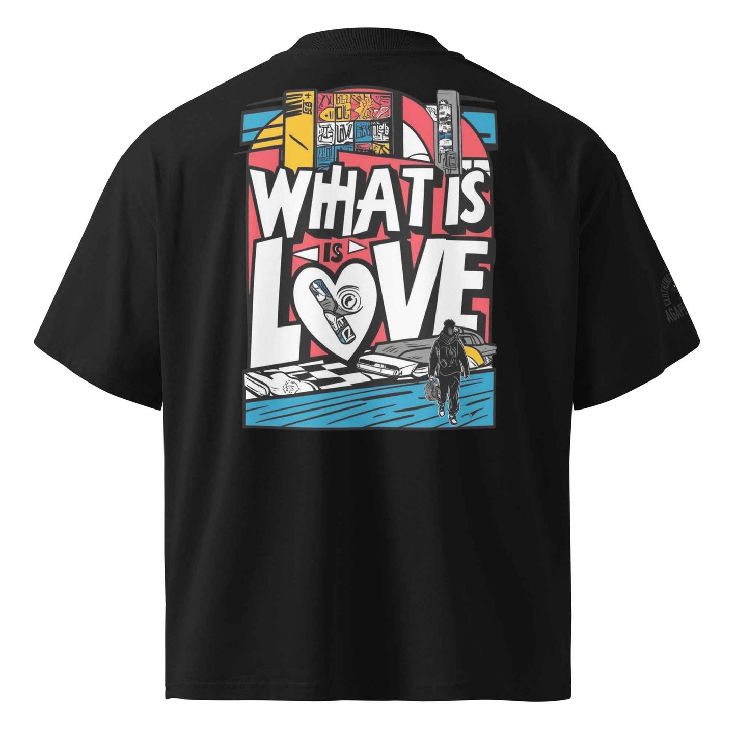 What is Love by Agape Seven Clothing Company Big T Shirt