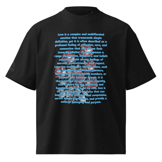 What is Love by Agape Seven Clothing Company Big T Shirt