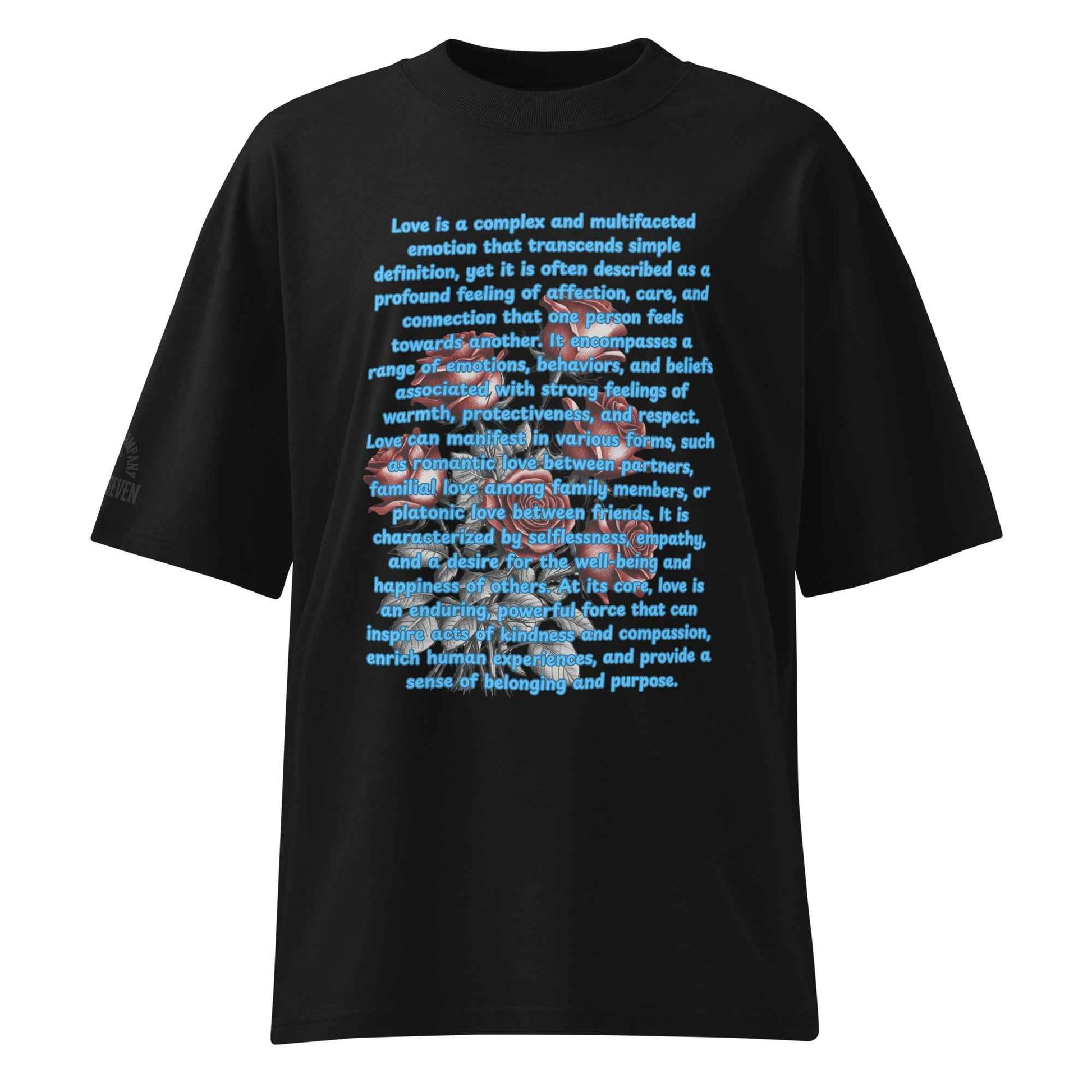 What is Love by Agape Seven Clothing Company Big T Shirt