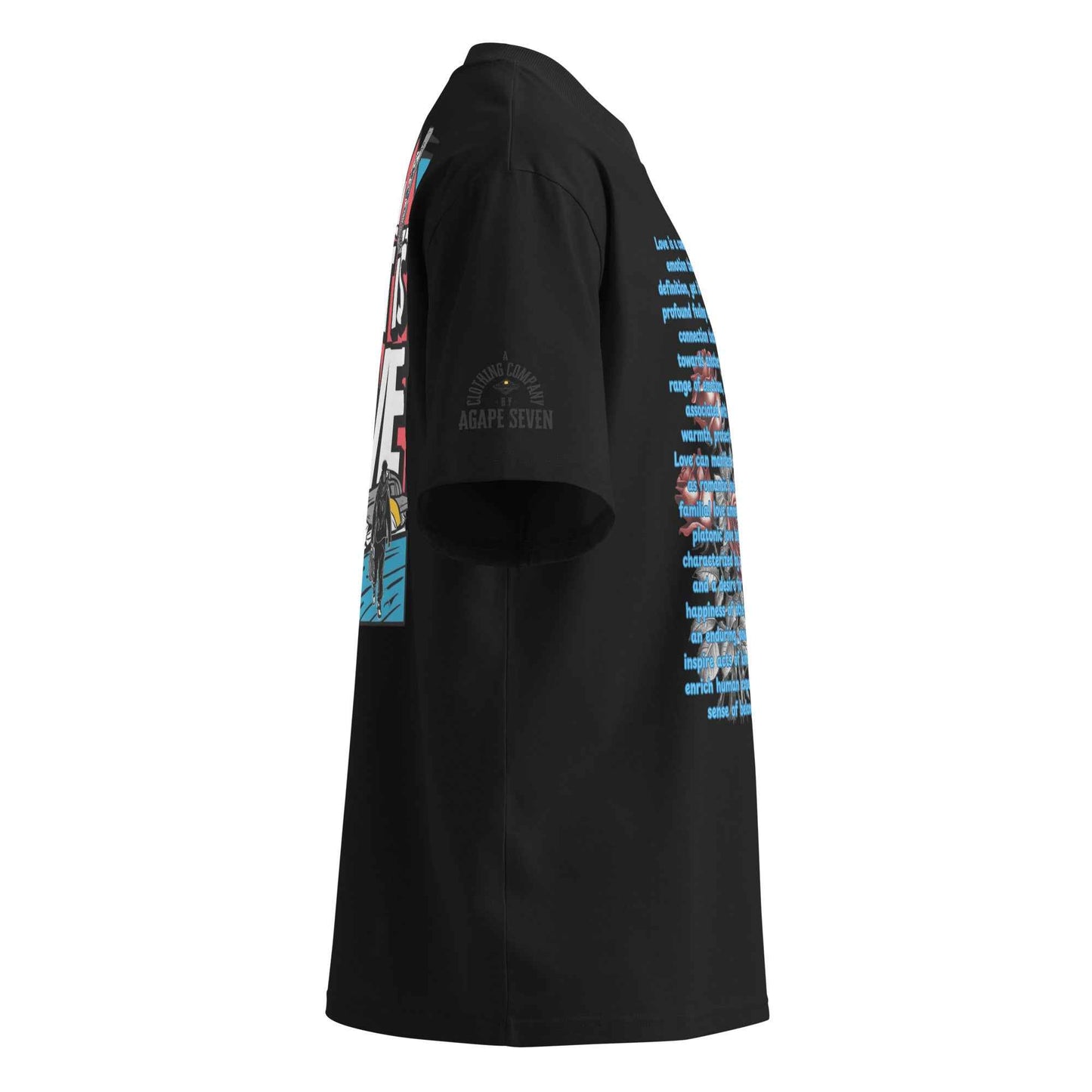 What is Love by Agape Seven Clothing Company Big T Shirt