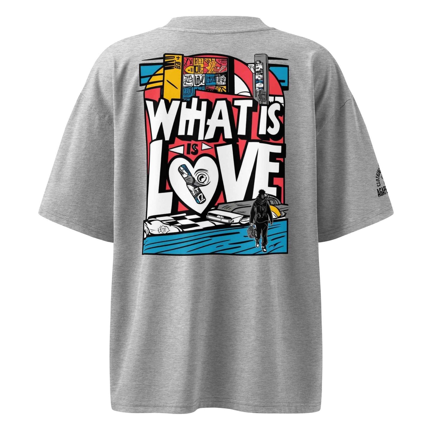 What is Love by Agape Seven Clothing Company Big T Shirt