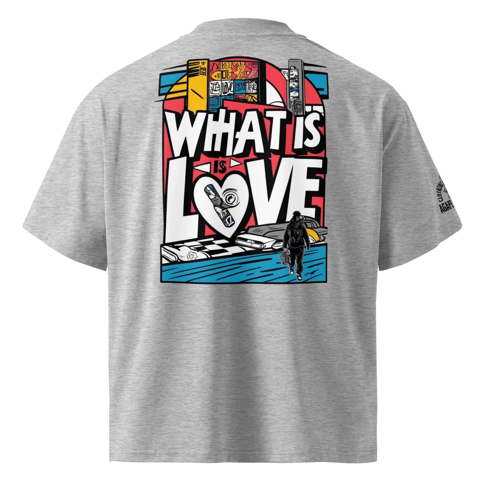 What is Love by Agape Seven Clothing Company Big T Shirt