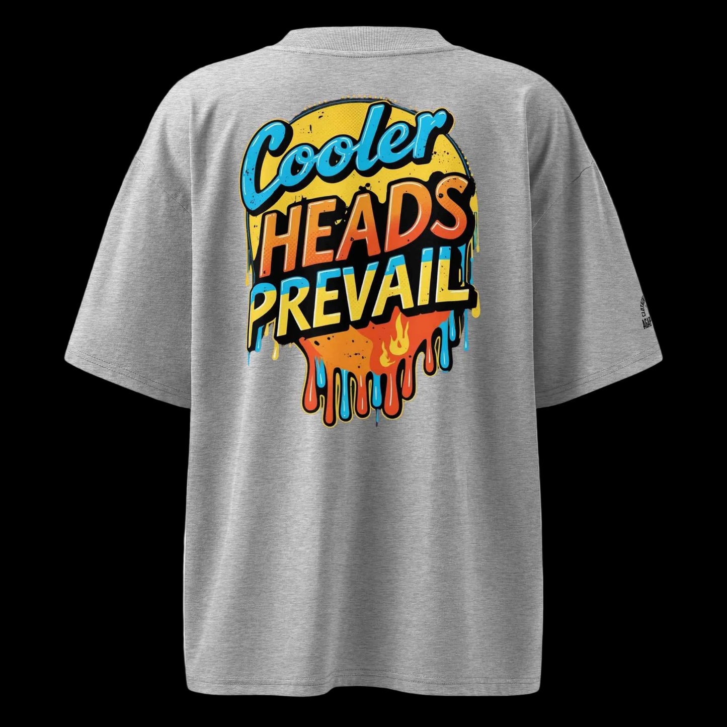 Cooler Headz Prevail by Agape Seven Clothing Company men's t shirt
