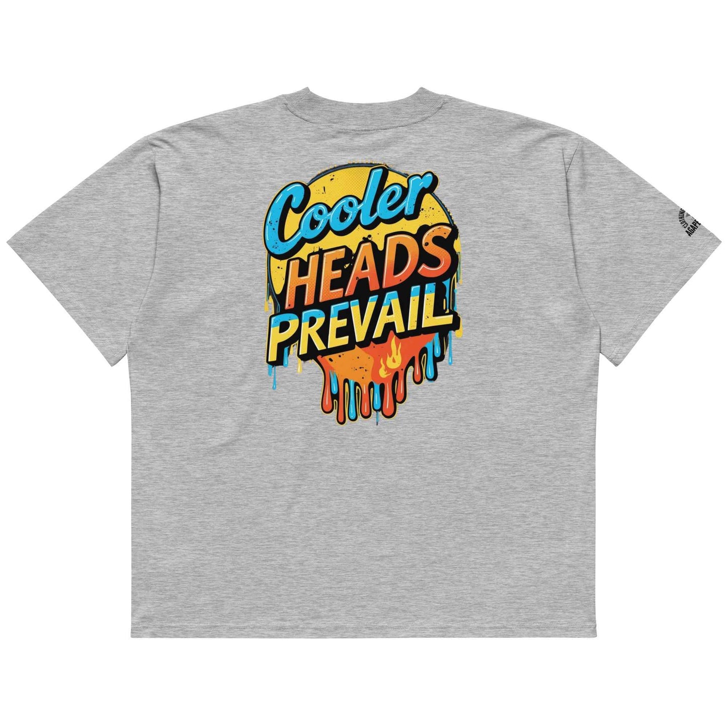 Cooler Headz Prevail by Agape Seven Clothing Company men's t shirt