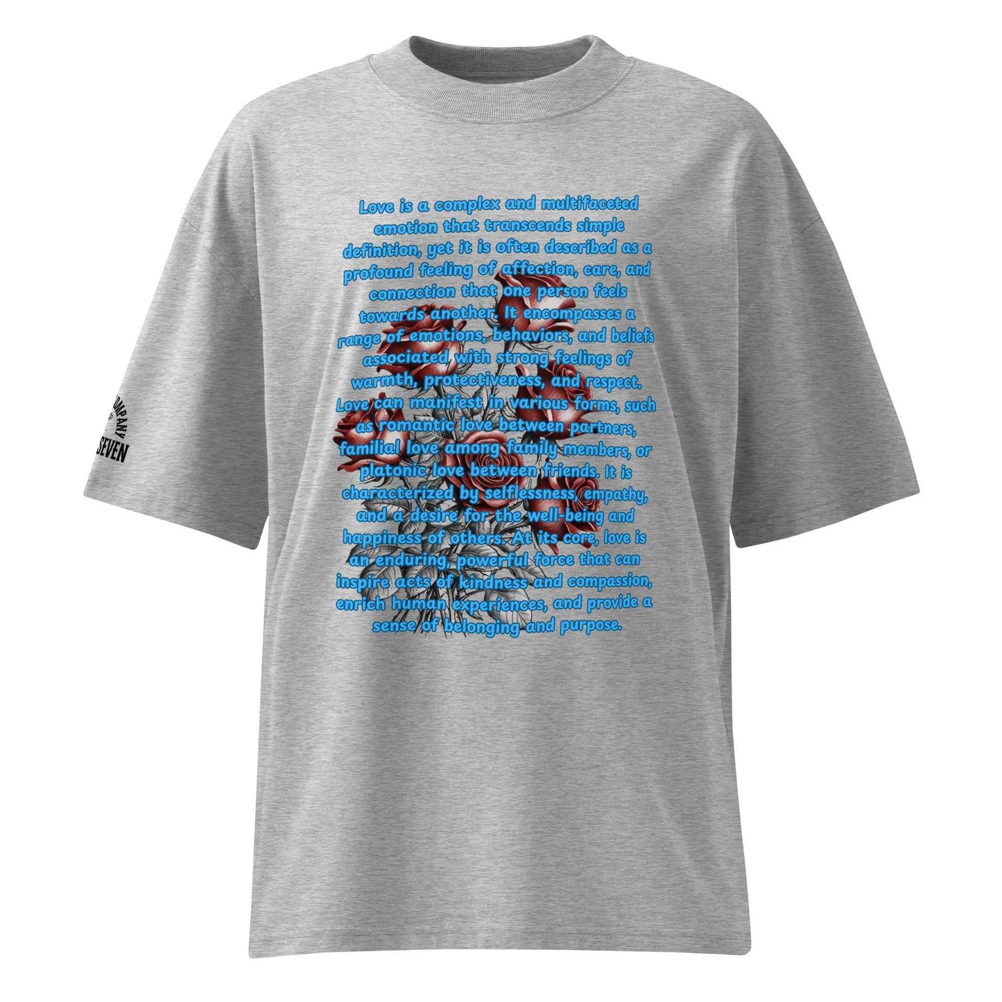 What is Love by Agape Seven Clothing Company Big T Shirt