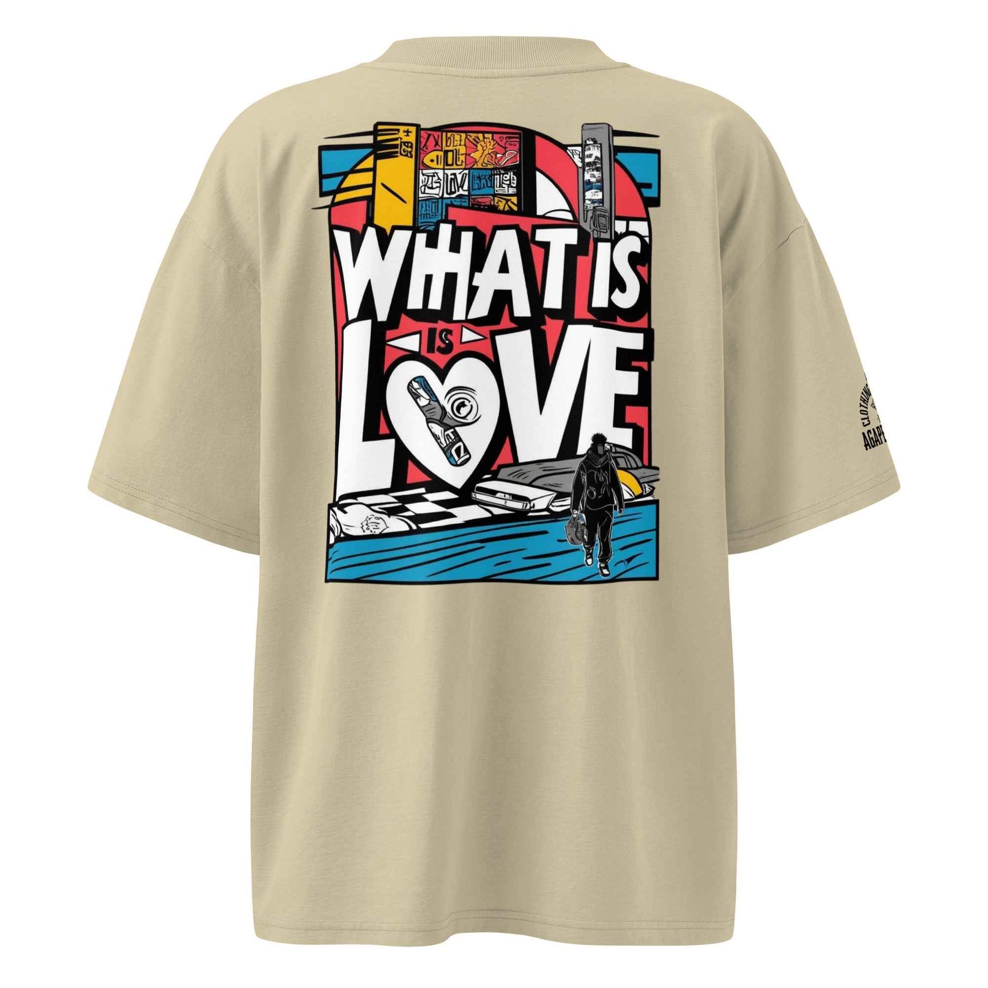 What is Love by Agape Seven Clothing Company Big T Shirt