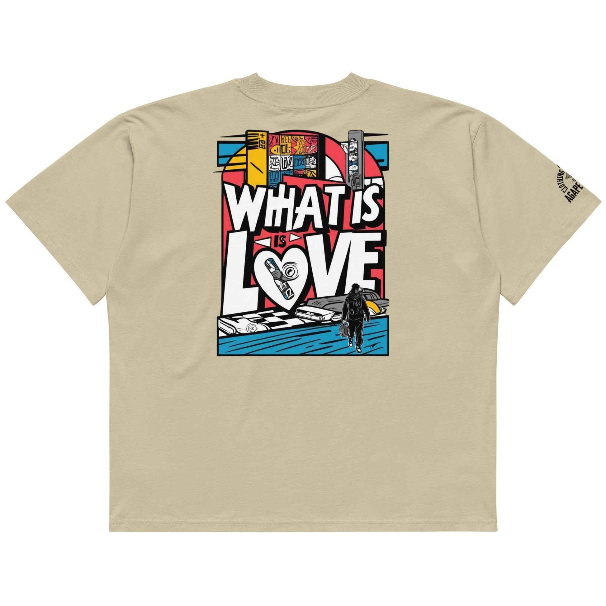 What is Love by Agape Seven Clothing Company Big T Shirt