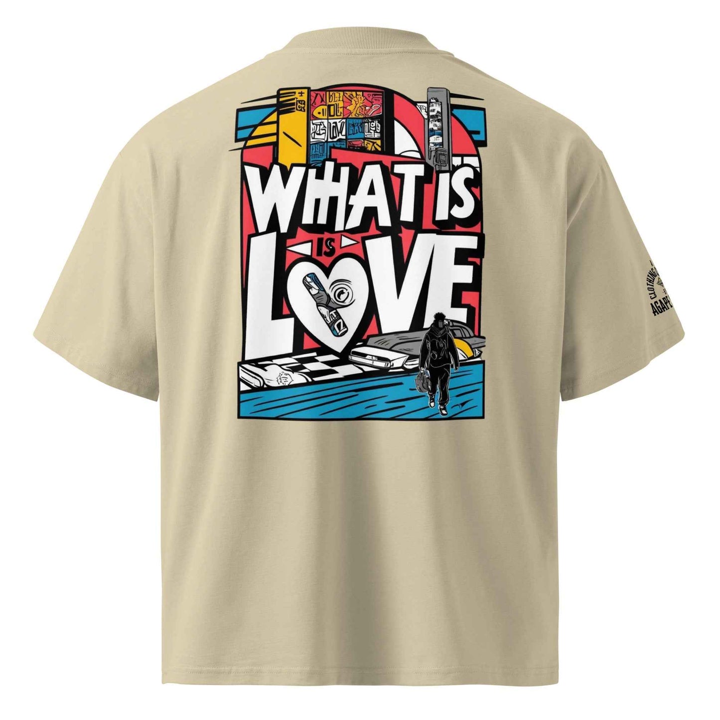What is Love by Agape Seven Clothing Company Big T Shirt