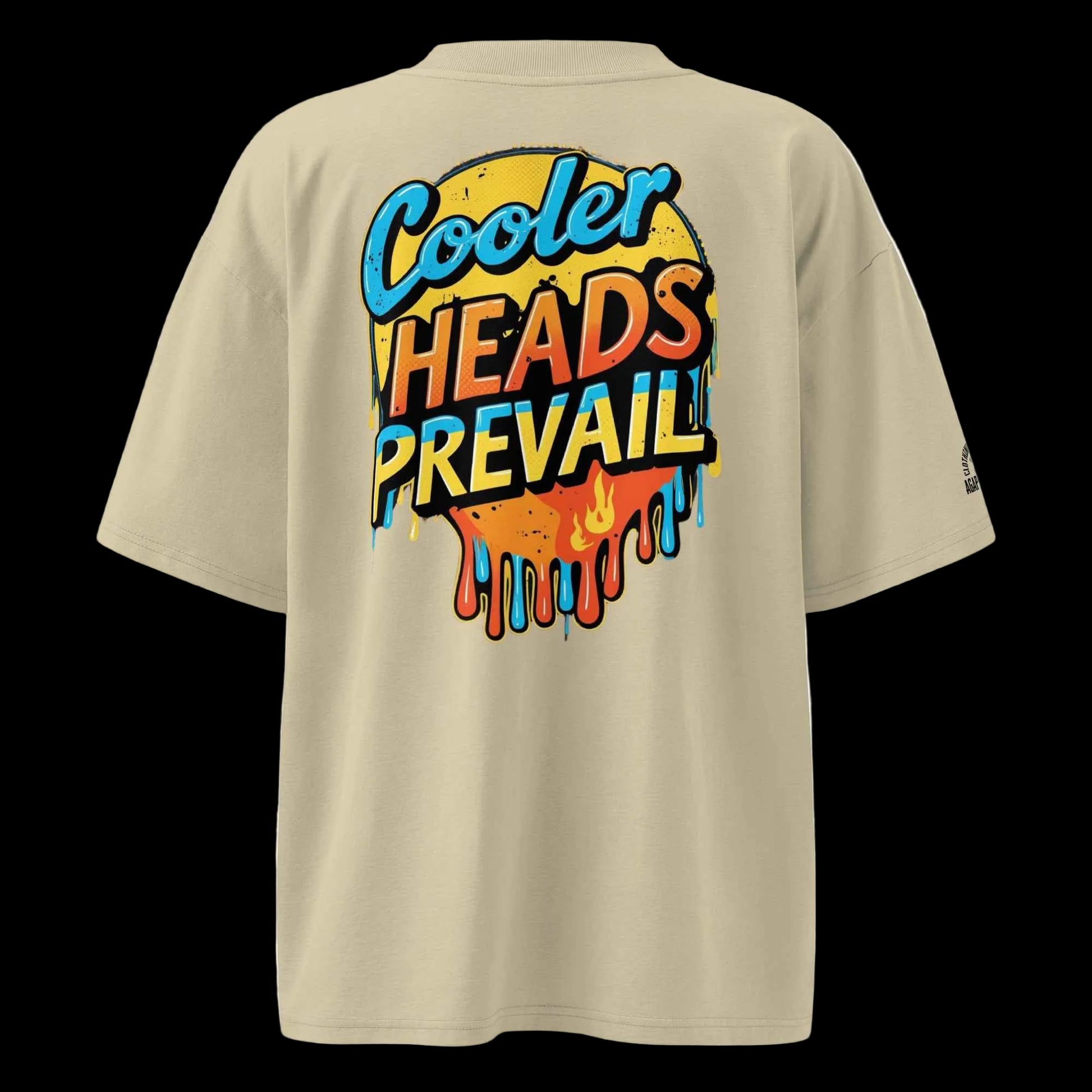 Cooler Headz Prevail by Agape Seven Clothing Company men's t shirt