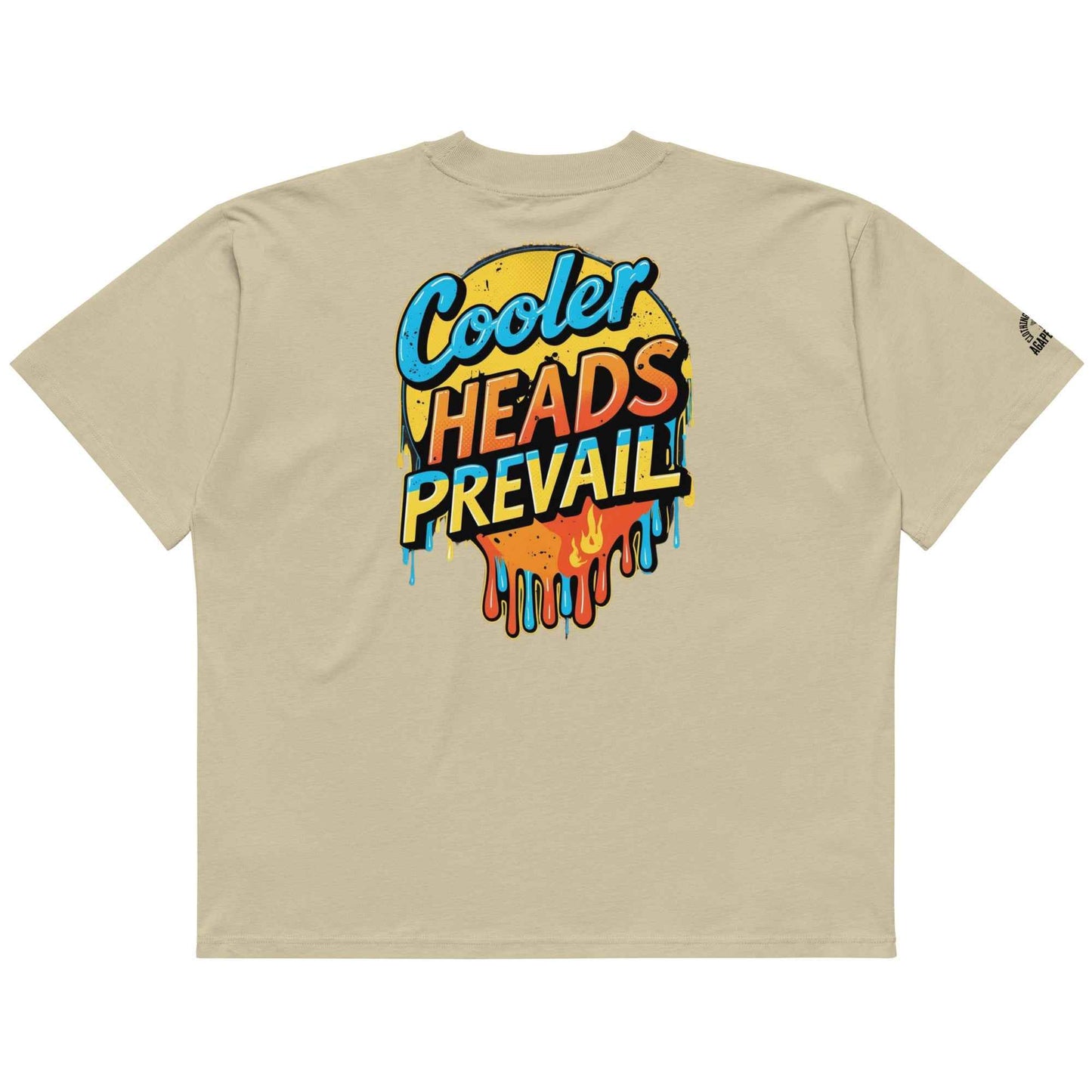 Cooler Headz Prevail by Agape Seven Clothing Company men's t shirt