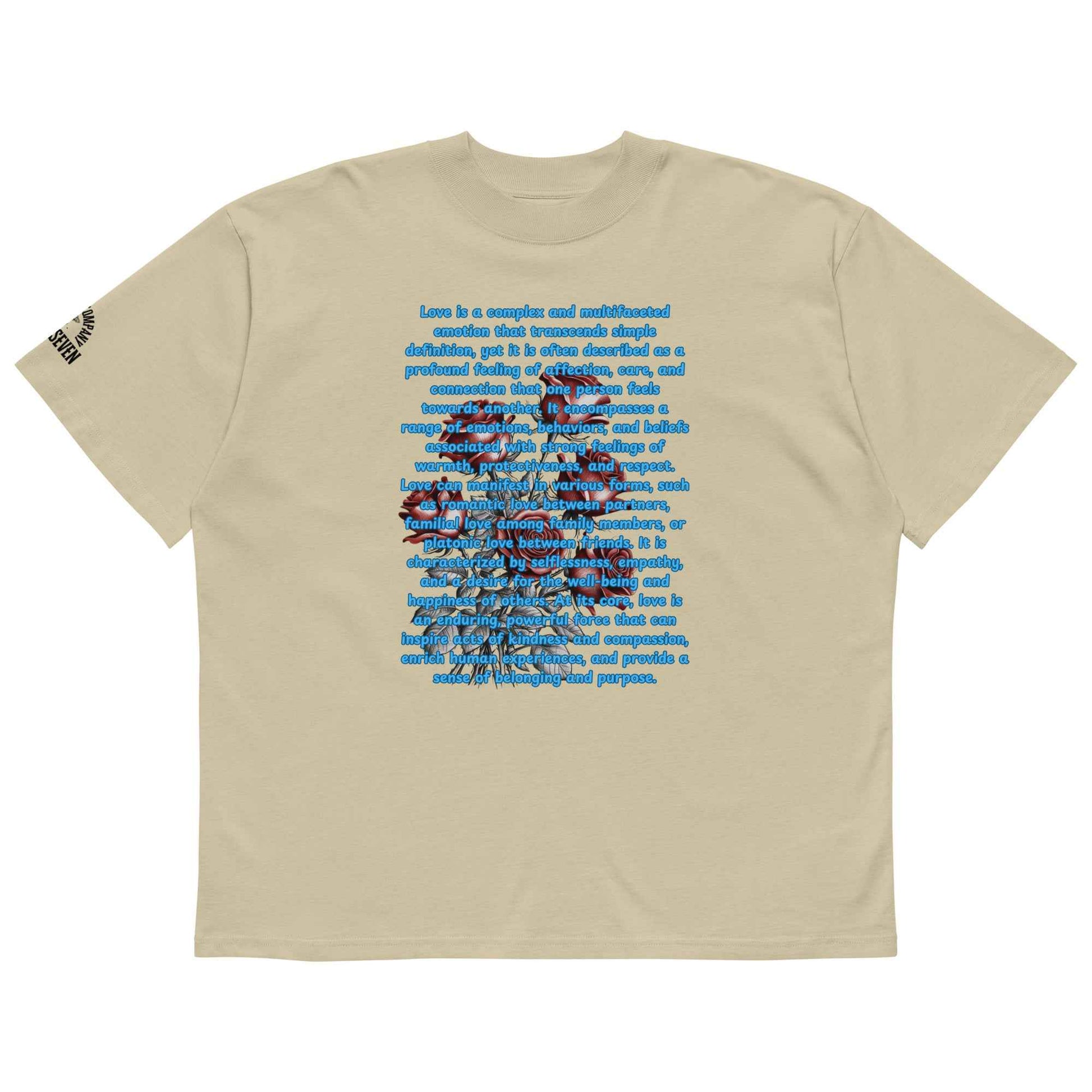 What is Love by Agape Seven Clothing Company Big T Shirt