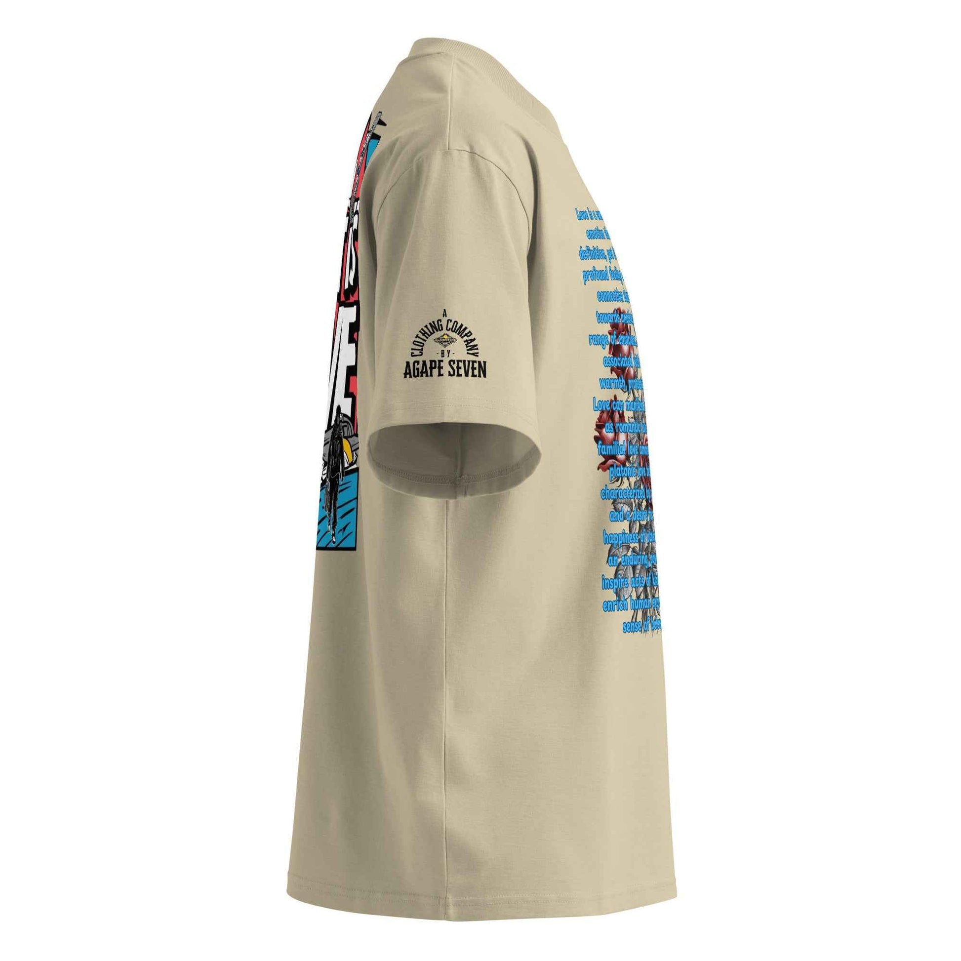 What is Love by Agape Seven Clothing Company Big T Shirt