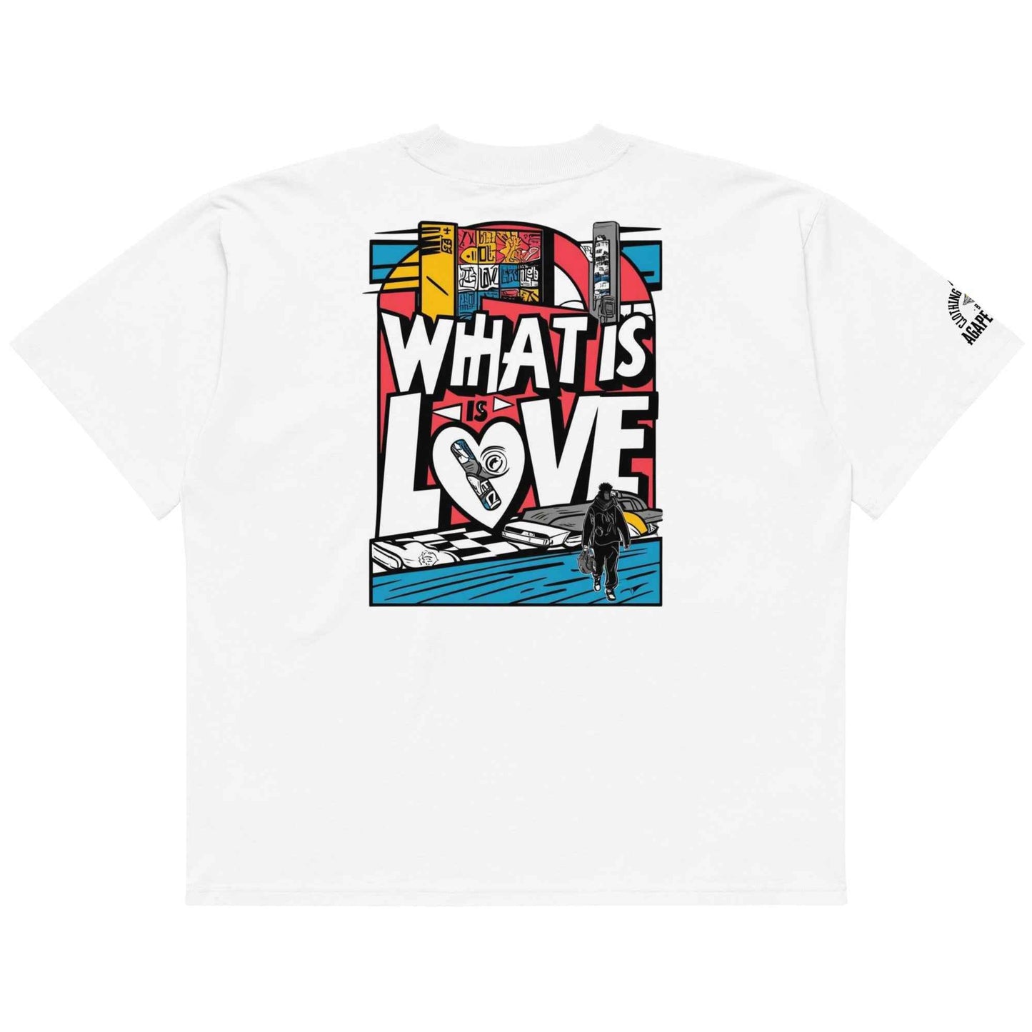 What is Love by Agape Seven Clothing Company Big T Shirt