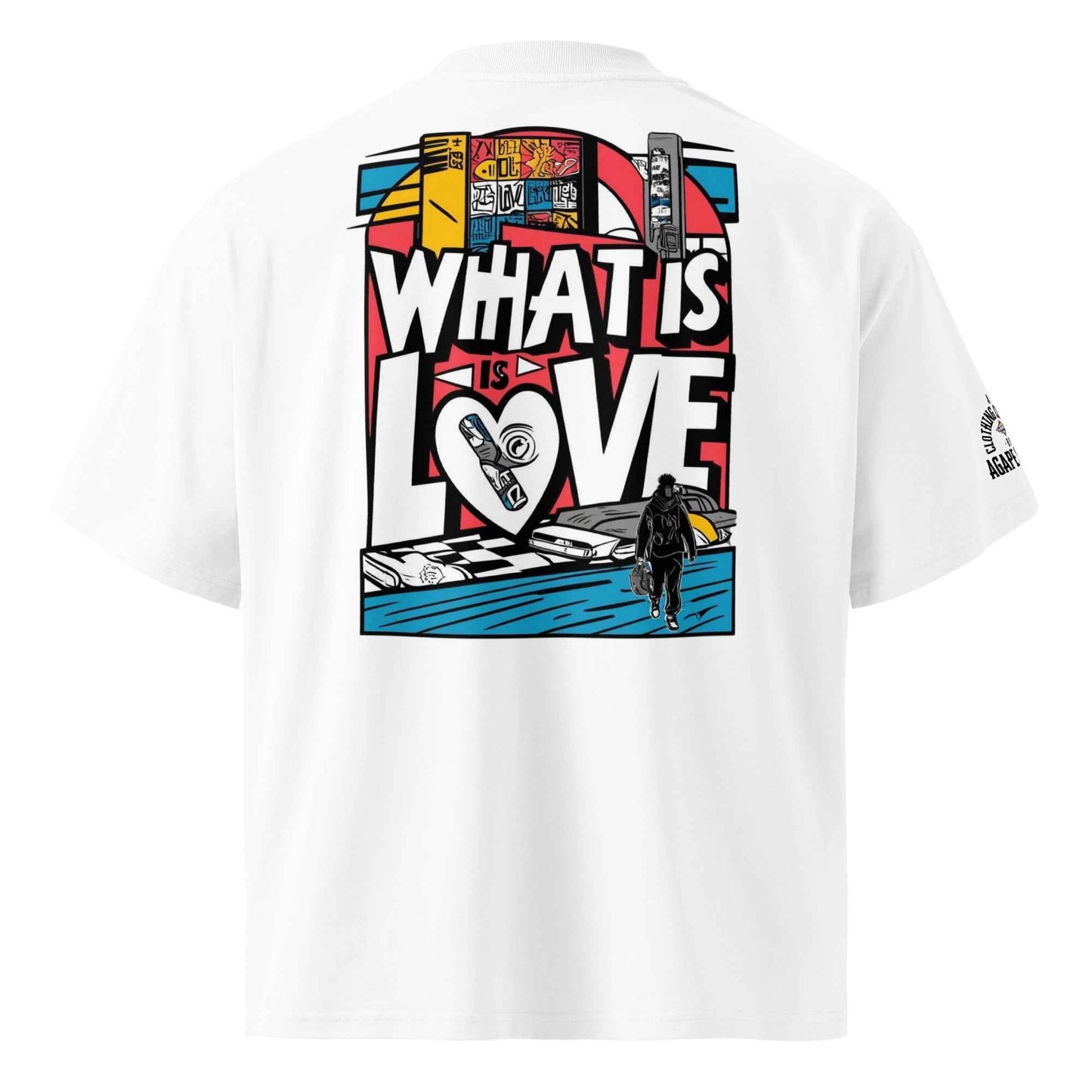 What is Love by Agape Seven Clothing Company Big T Shirt