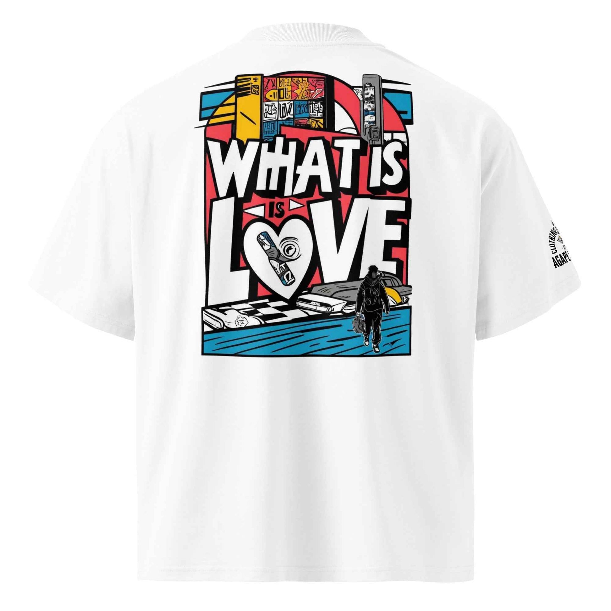 What is Love by Agape Seven Clothing Company Big T Shirt