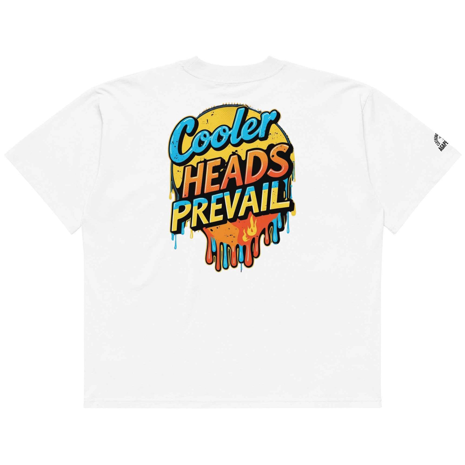 Cooler Headz Prevail by Agape Seven Clothing Company men's t shirt