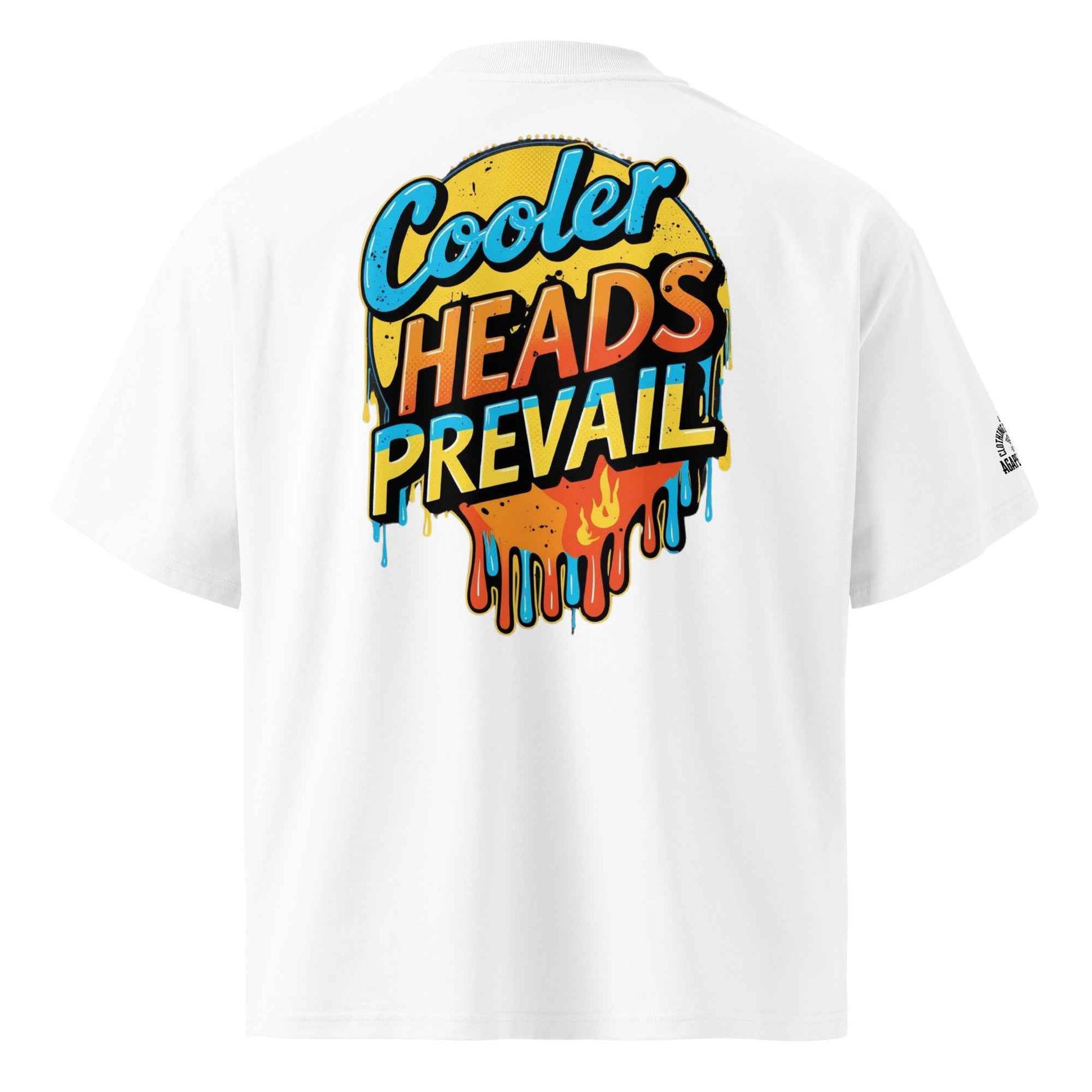 Cooler Headz Prevail by Agape Seven Clothing Company men's t shirt