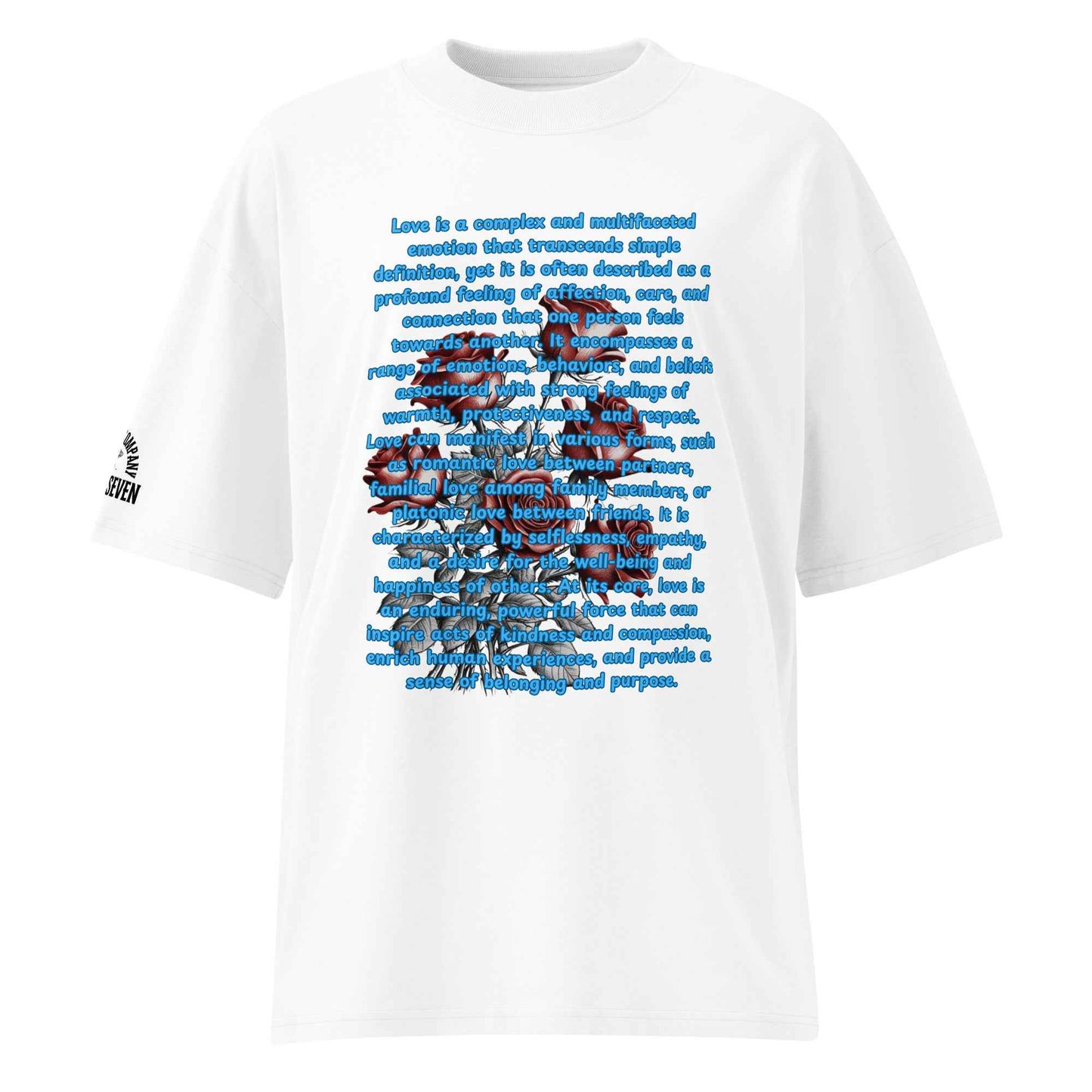 What is Love by Agape Seven Clothing Company Big T Shirt