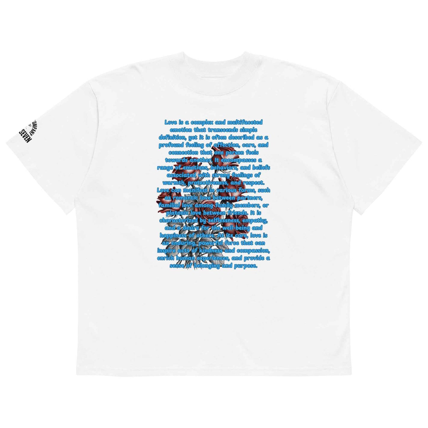 What is Love by Agape Seven Clothing Company Big T Shirt