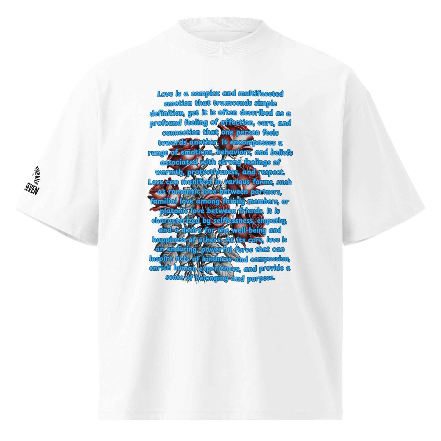 What is Love by Agape Seven Clothing Company Big T Shirt