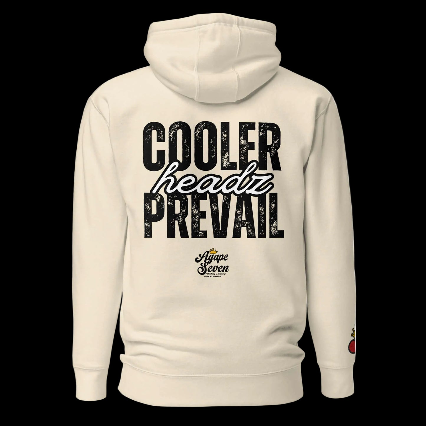 Cooler Headz Prevail by Agape Seven Clothing Company Unisex Hoodie - Agape Seven Clothing Company