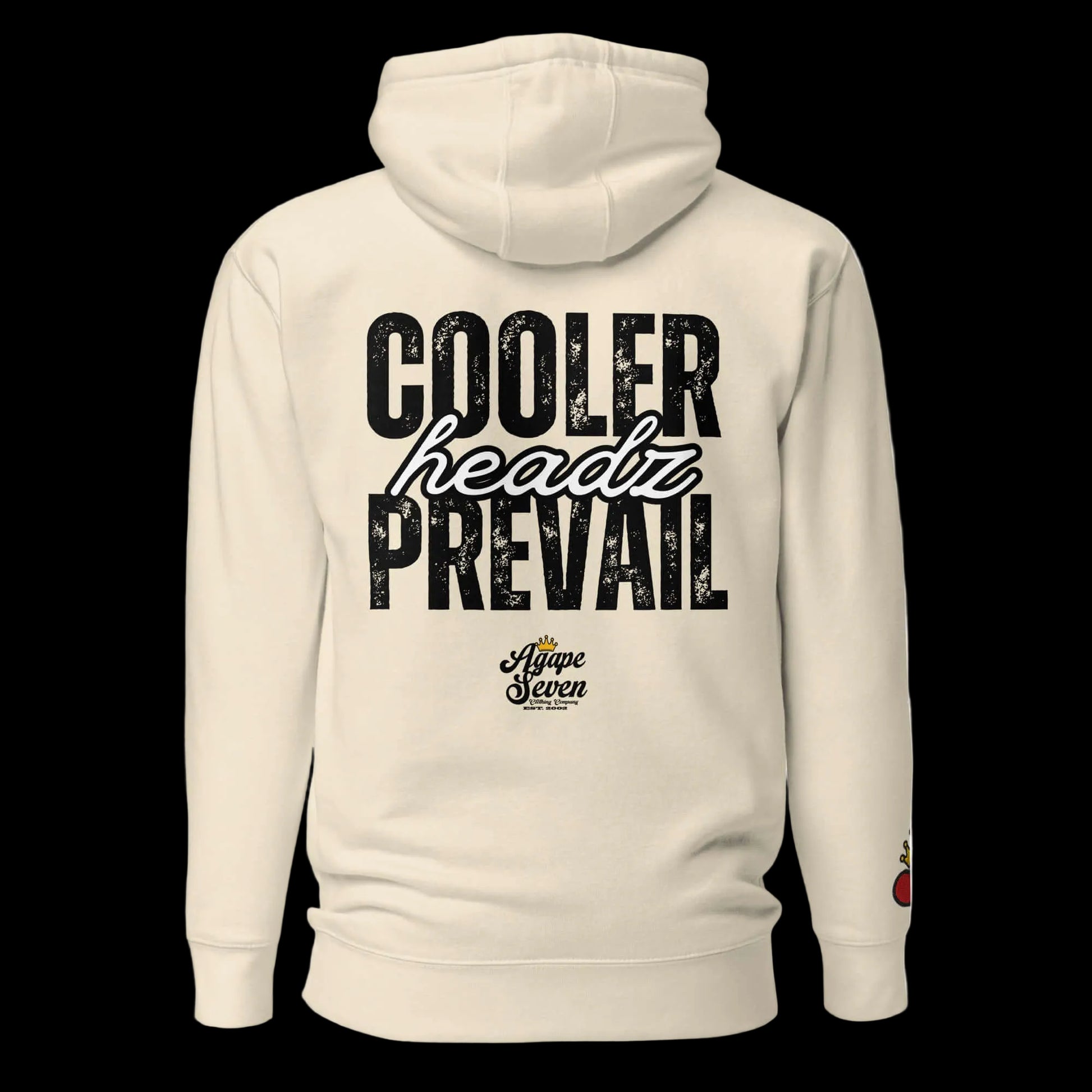 Cooler Headz Prevail by Agape Seven Clothing Company Unisex Hoodie - Agape Seven Clothing Company