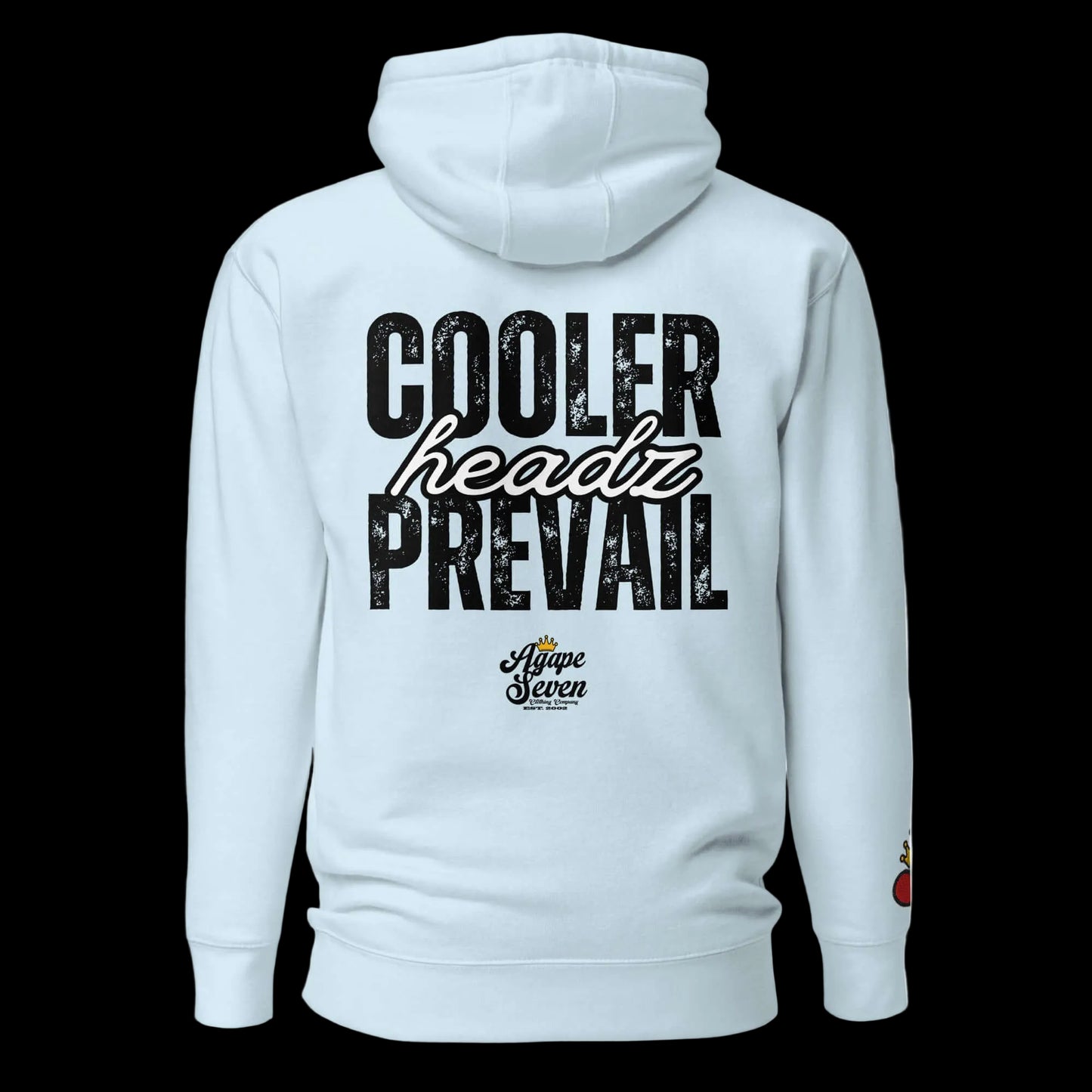 Cooler Headz Prevail by Agape Seven Clothing Company Unisex Hoodie - Agape Seven Clothing Company