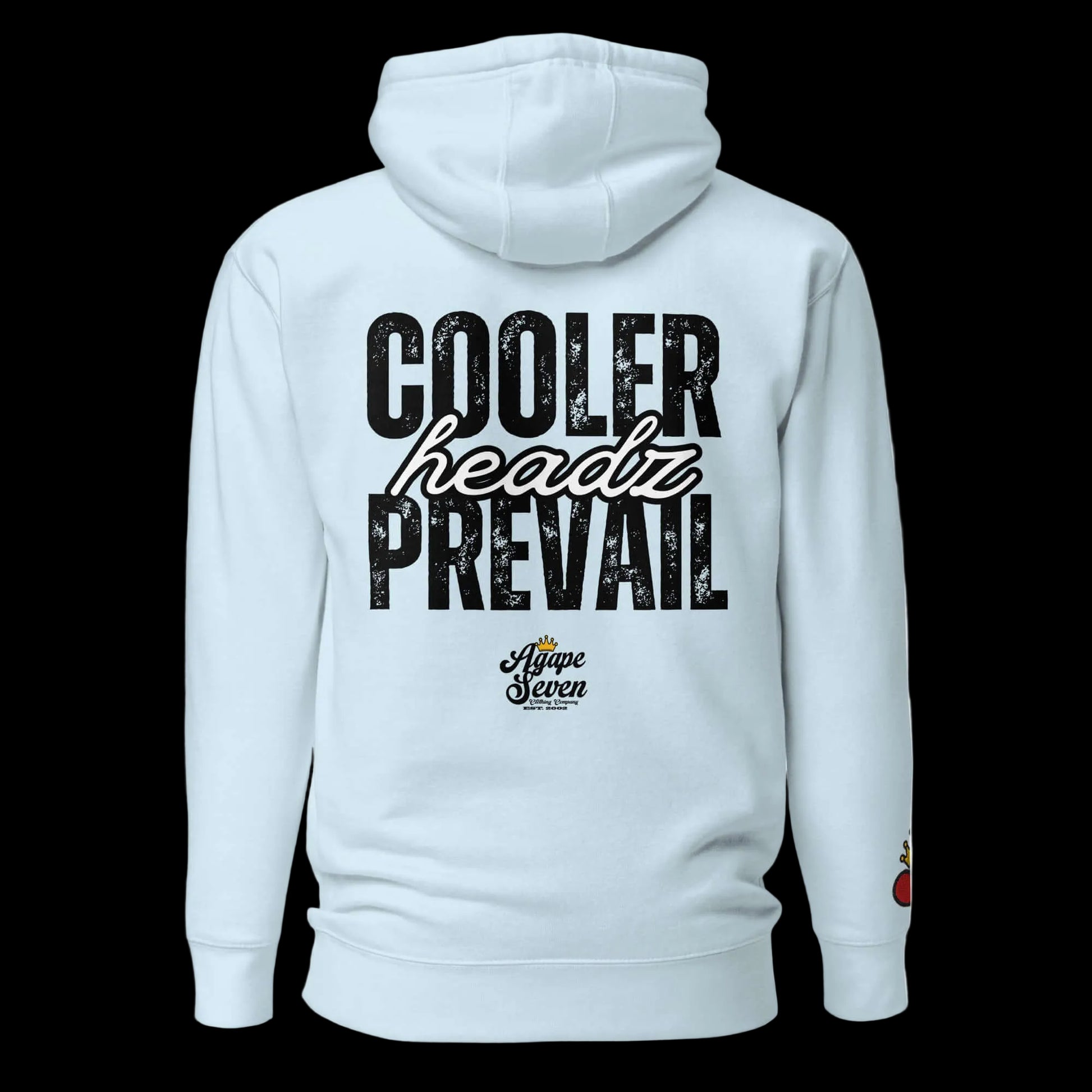 Cooler Headz Prevail by Agape Seven Clothing Company Unisex Hoodie - Agape Seven Clothing Company