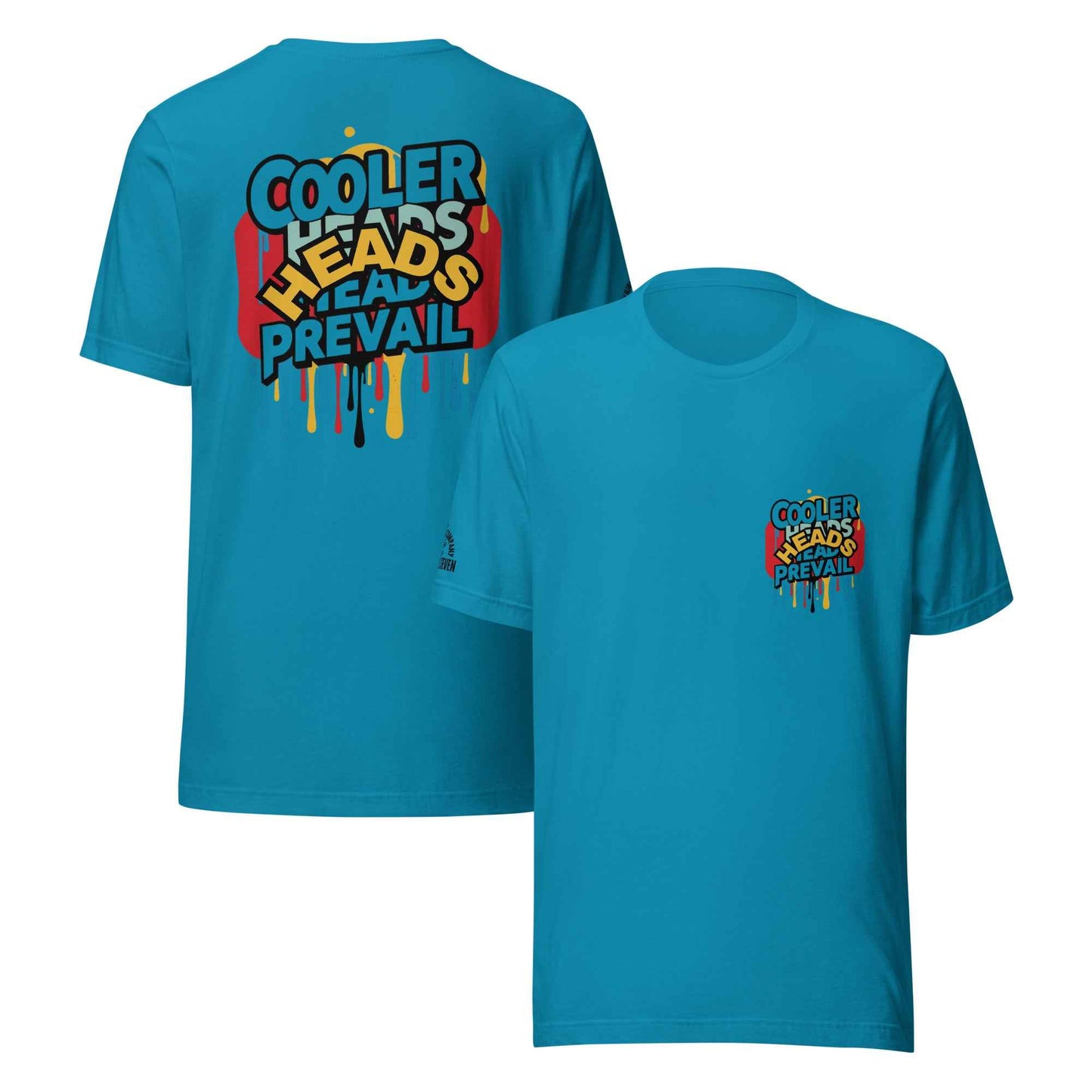 Cooler Headz Prevail by Agape Seven Clothing Company Unisex t shirt