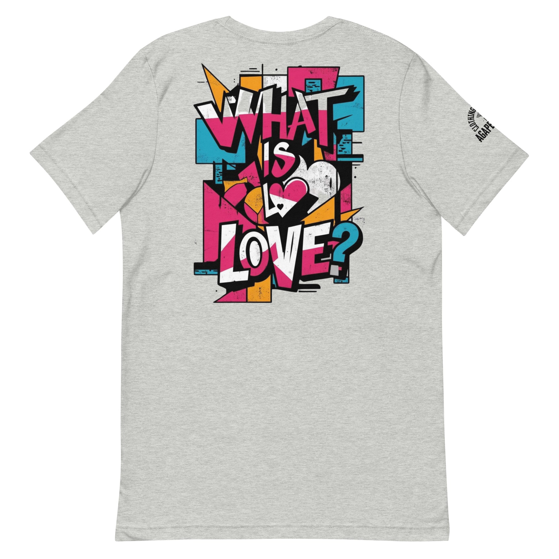 Divine reflection in fabric – Agape Seven’s What Is Love tee
