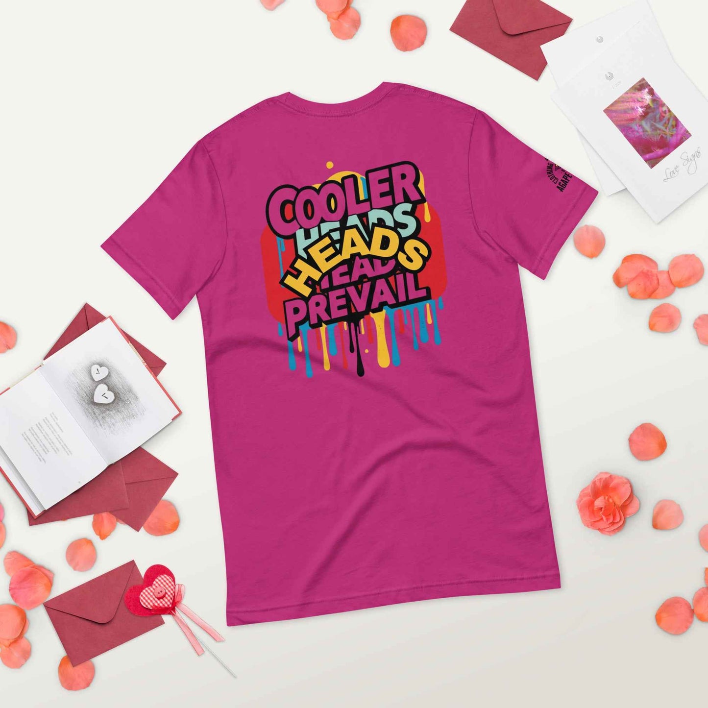 Cooler Headz Prevail by Agape Seven Clothing Company Unisex t shirt