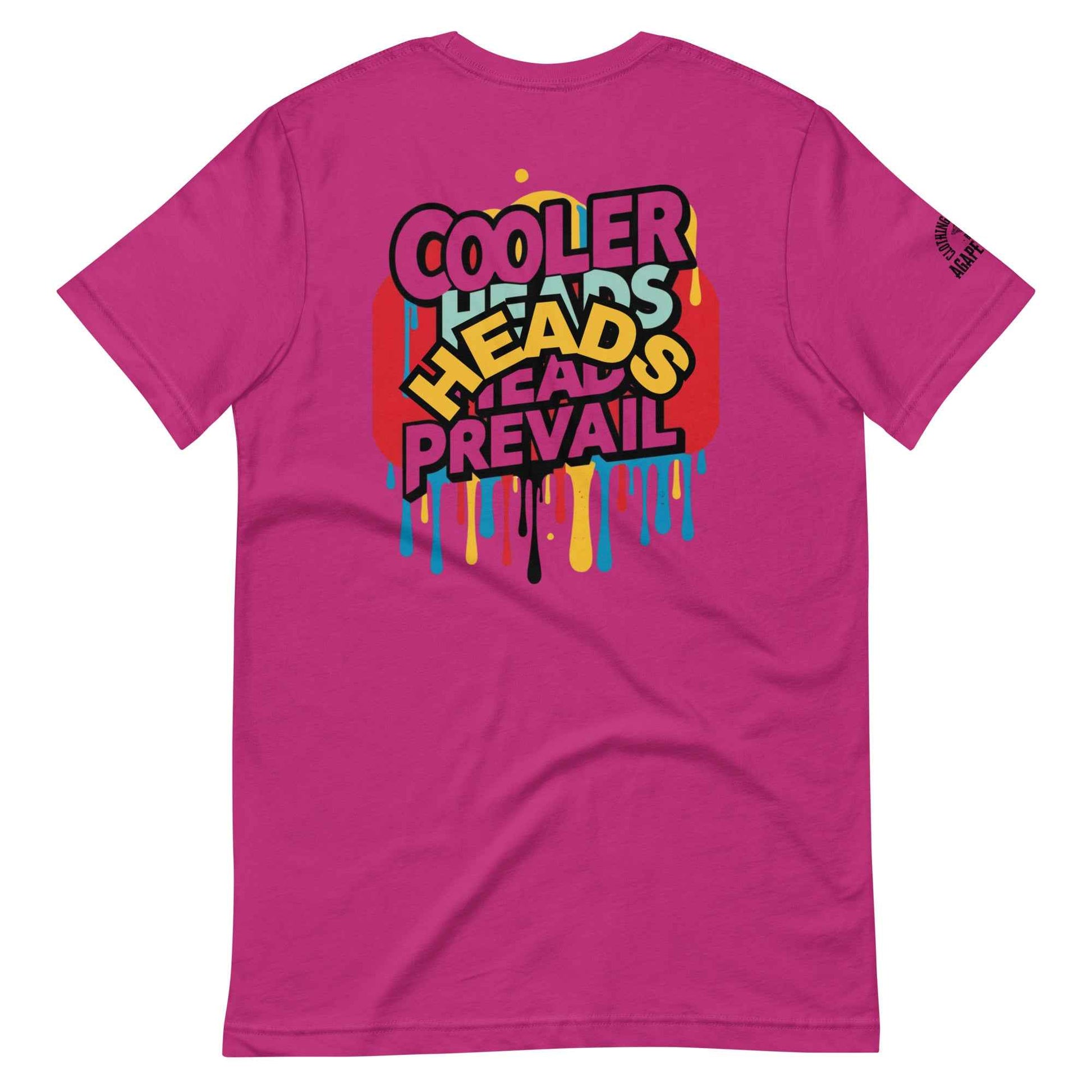 Cooler Headz Prevail by Agape Seven Clothing Company Unisex t shirt