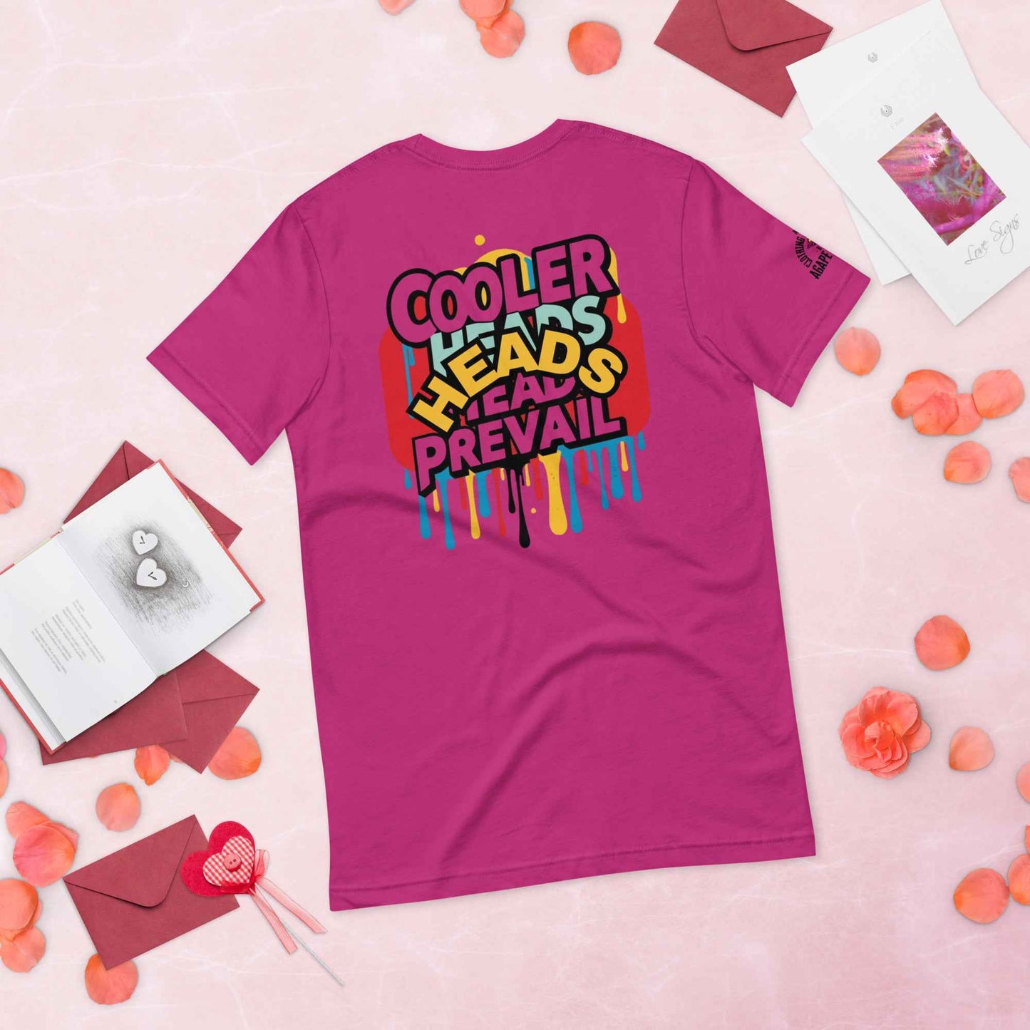 Cooler Headz Prevail by Agape Seven Clothing Company Unisex t shirt