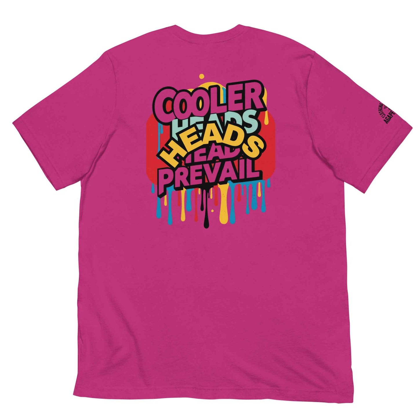 Cooler Headz Prevail by Agape Seven Clothing Company Unisex t shirt
