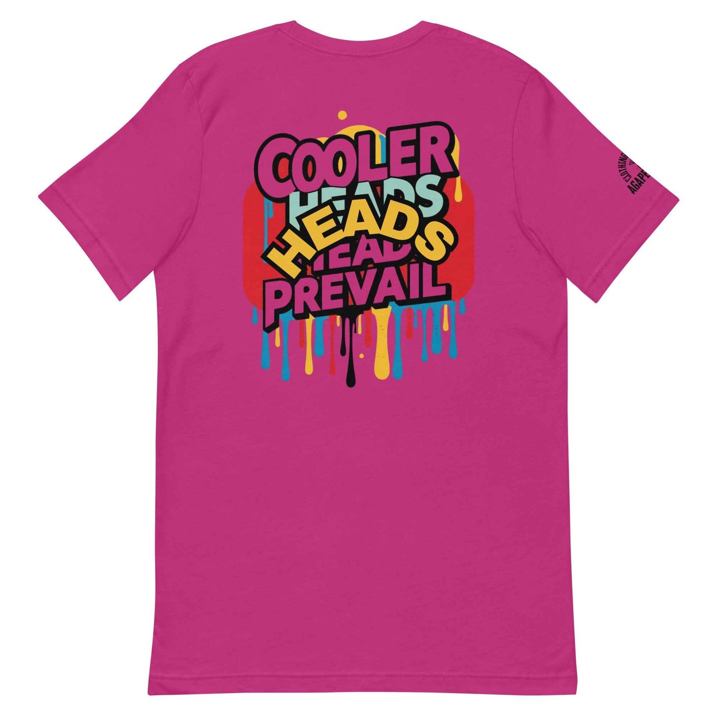 Cooler Headz Prevail by Agape Seven Clothing Company Unisex t shirt