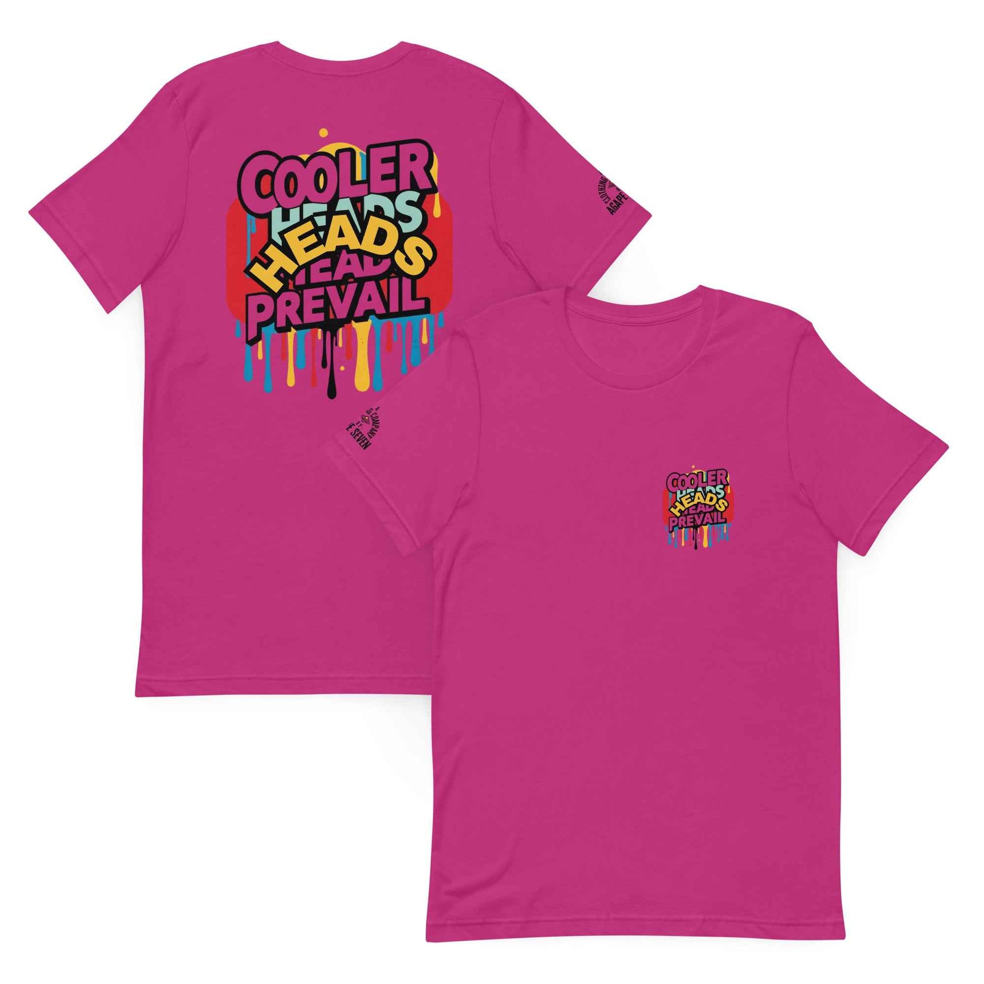 Cooler Headz Prevail by Agape Seven Clothing Company Unisex t shirt