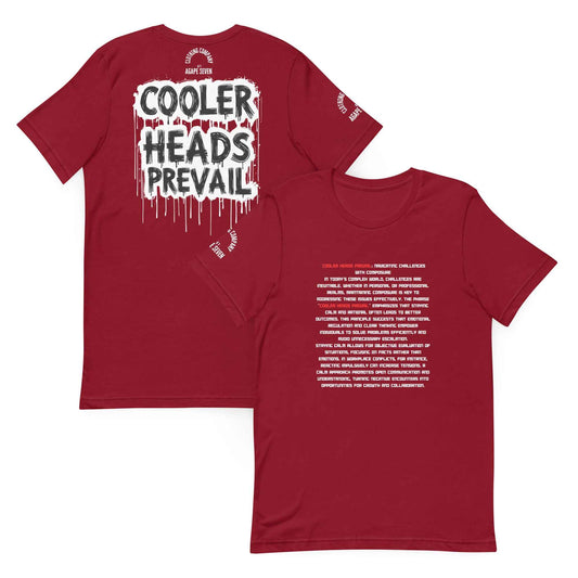 Cooler Heads Prevail by Agape Seven Clothing Company