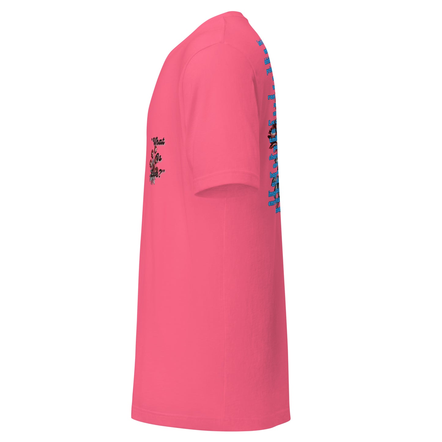 Divine reflection in fabric – Agape Seven’s What Is Love tee