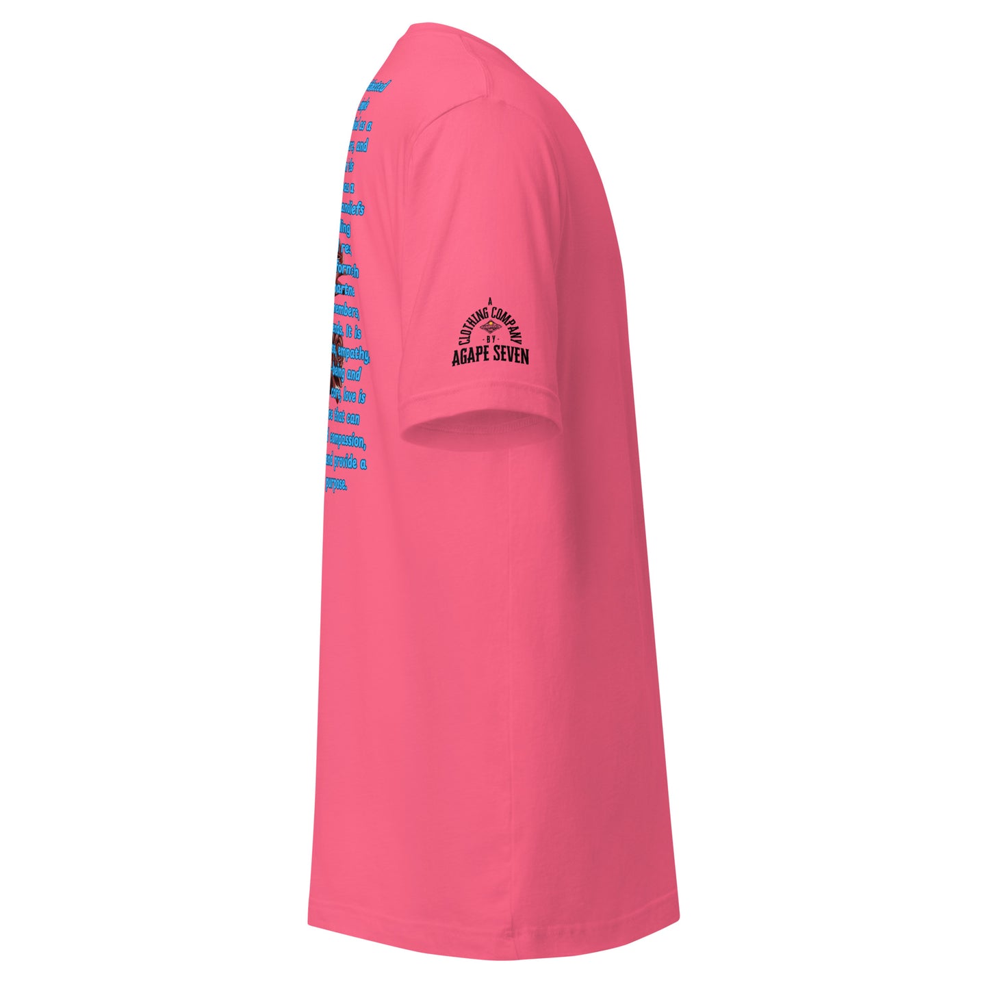 Divine reflection in fabric – Agape Seven’s What Is Love tee